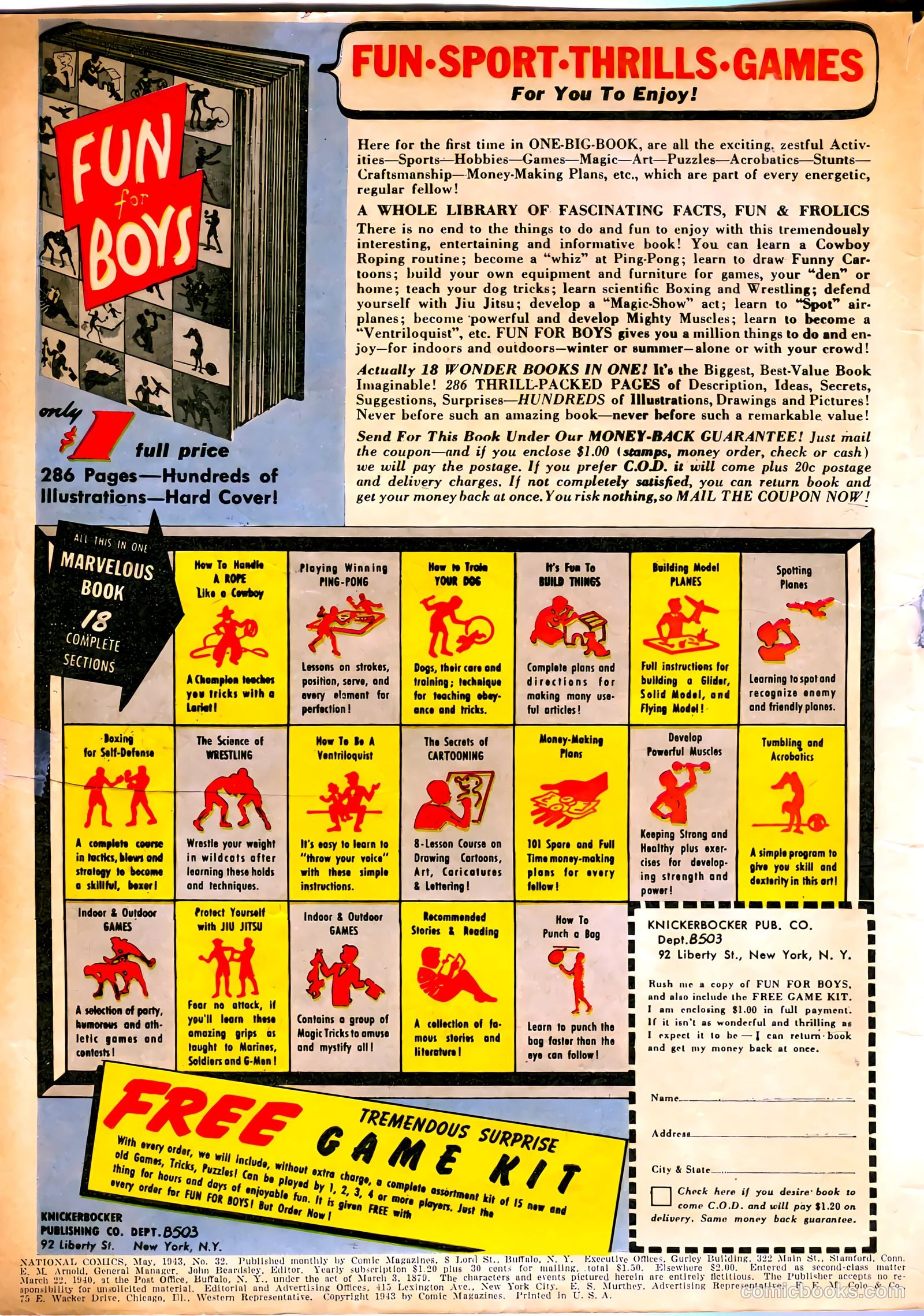 National Comics #32 (1943) — page 2 of 68
