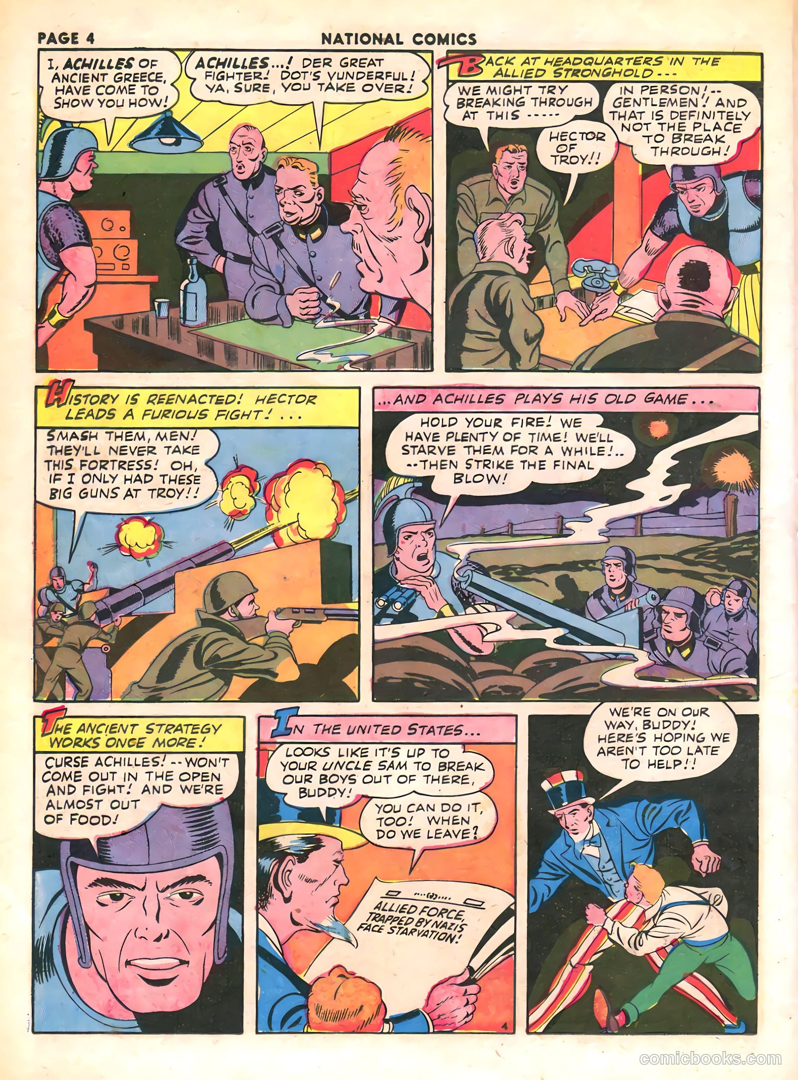 National Comics #32 (1943) — page 6 of 68