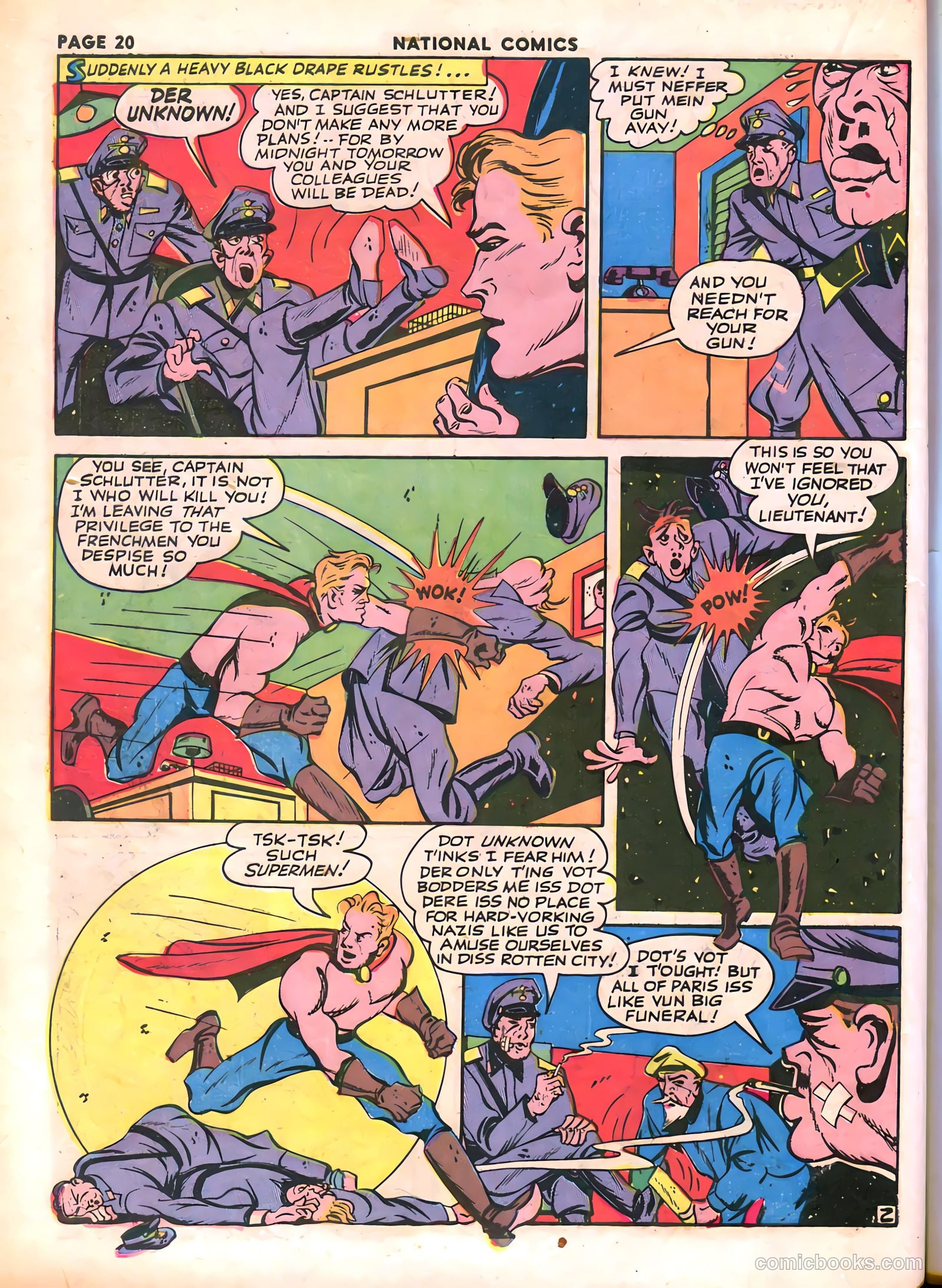 National Comics #32 (1943) — page 22 of 68