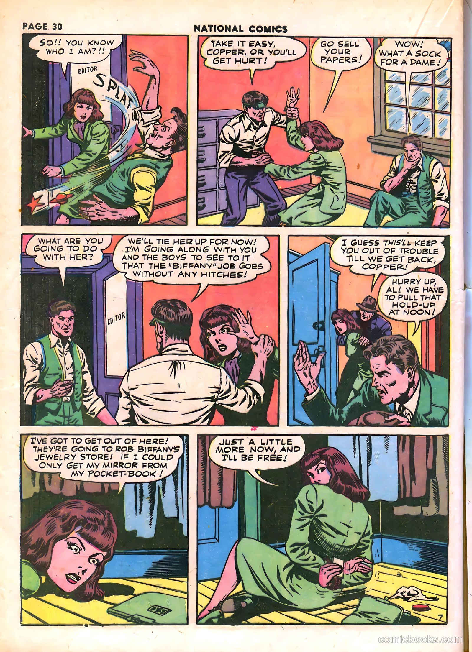 National Comics #32 (1943) — page 32 of 68