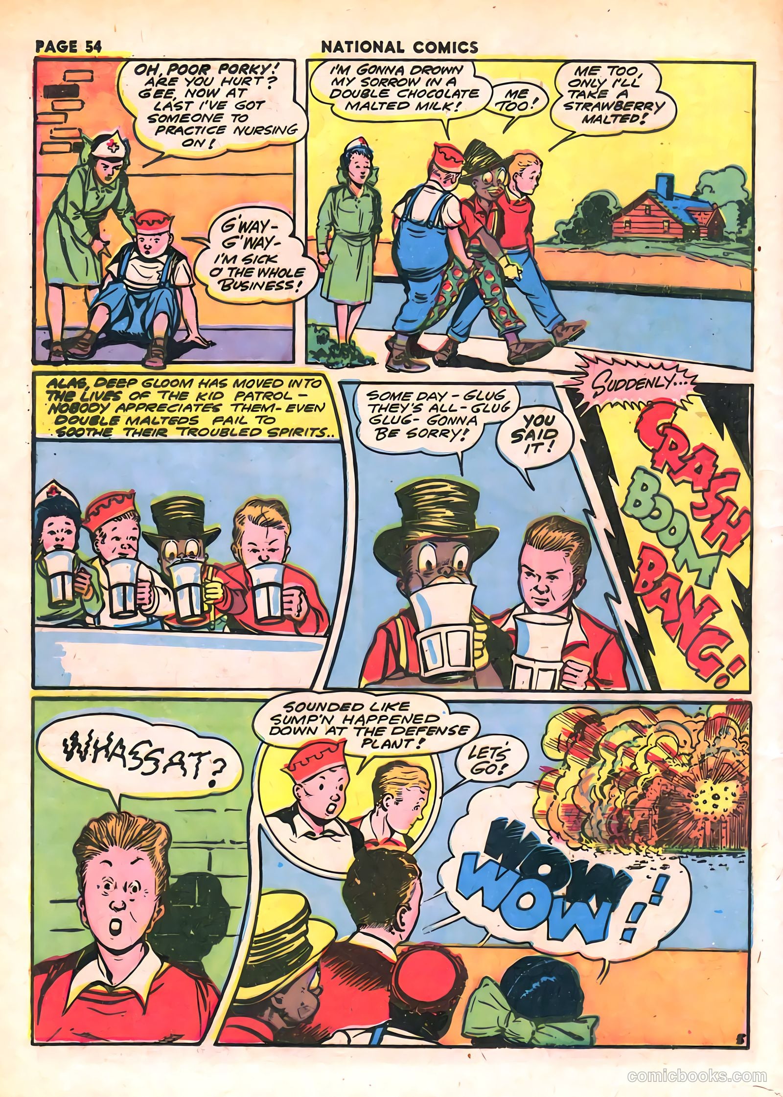 National Comics #32 (1943) — page 56 of 68