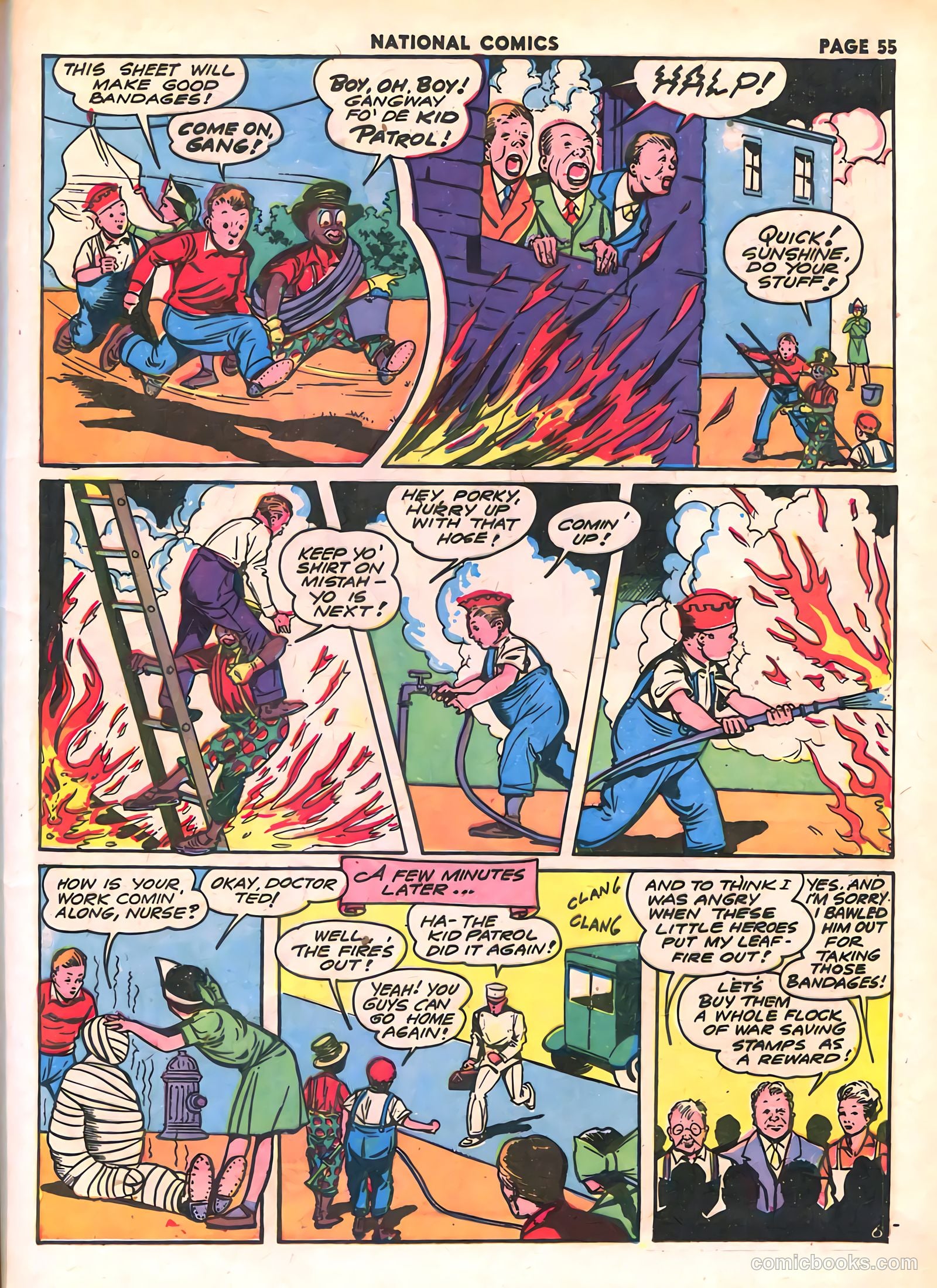 National Comics #32 (1943) — page 57 of 68