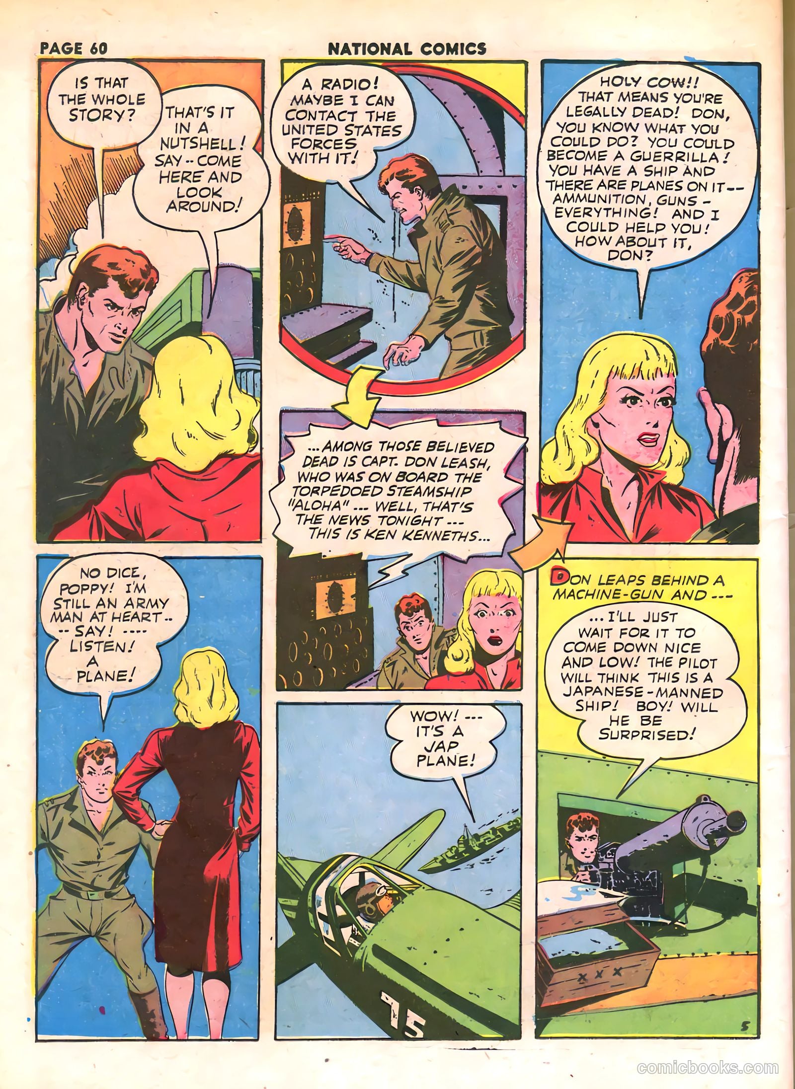 National Comics #32 (1943) — page 62 of 68