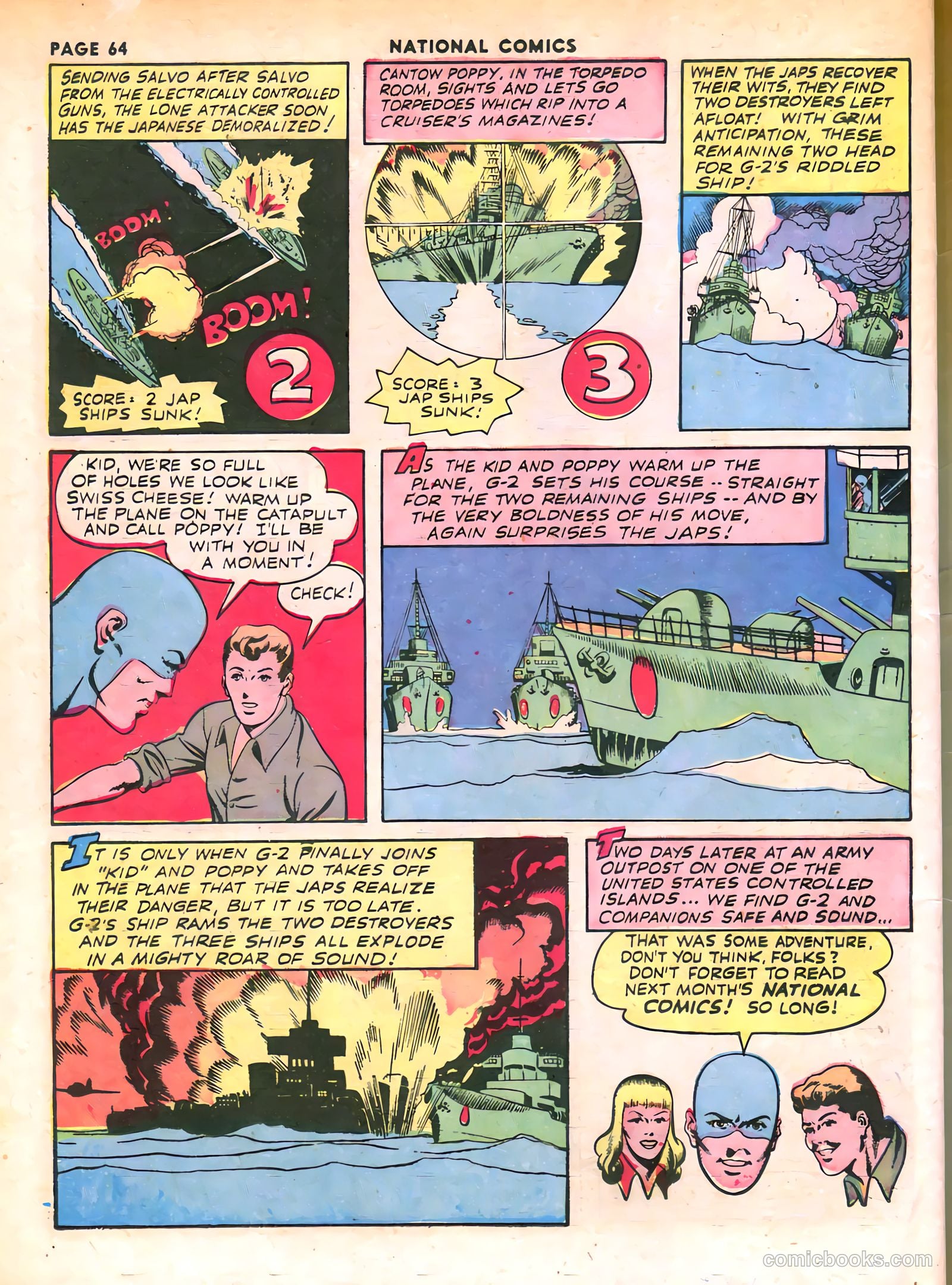 National Comics #32 (1943) — page 66 of 68