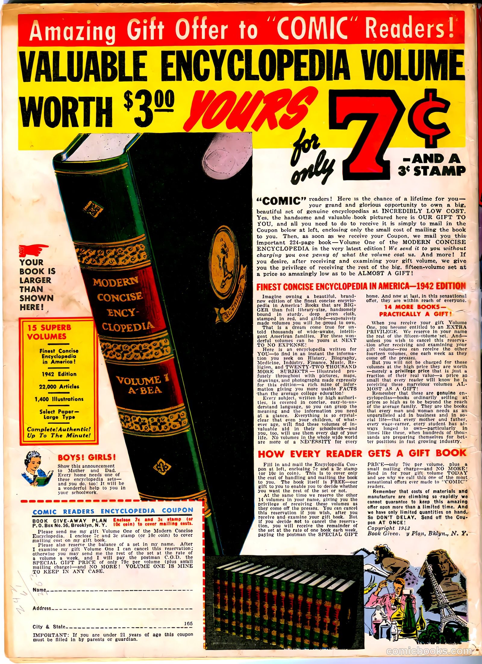 National Comics #32 (1943) — page 68 of 68