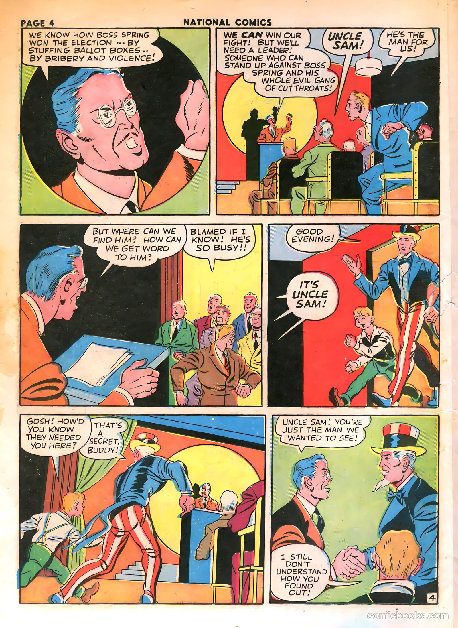 National Comics #33 (1943) — page 6 of 68