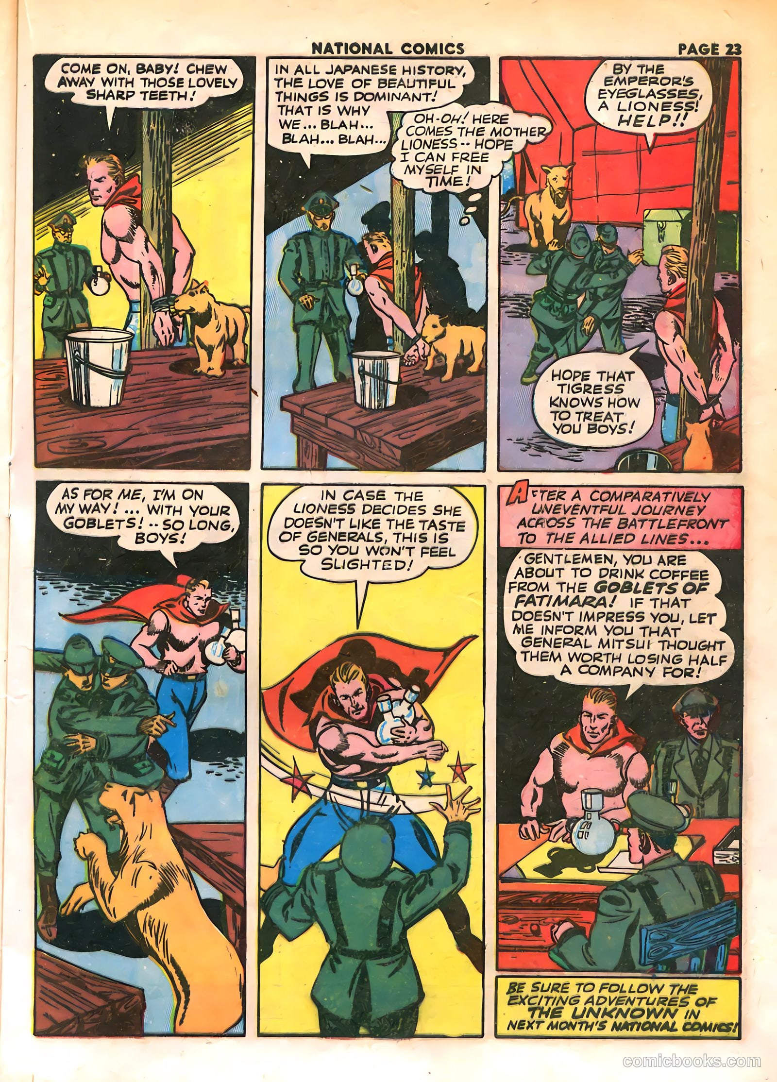 National Comics #33 (1943) — page 25 of 68