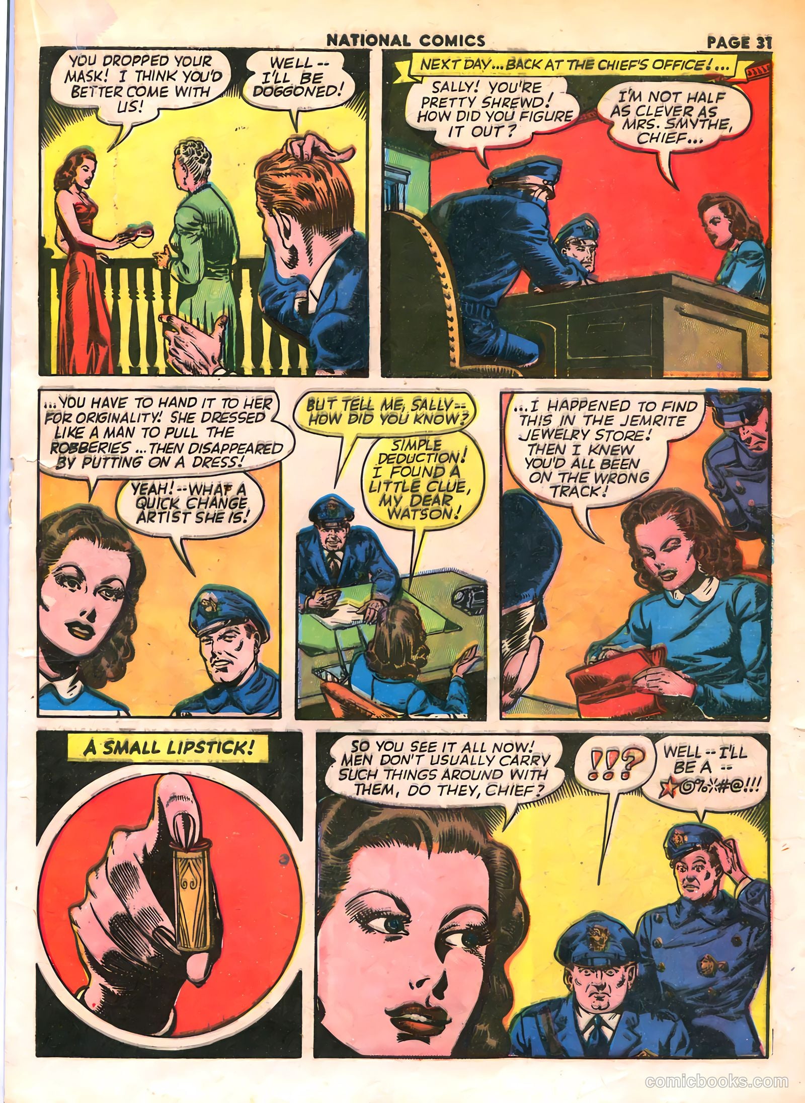 National Comics #33 (1943) — page 33 of 68