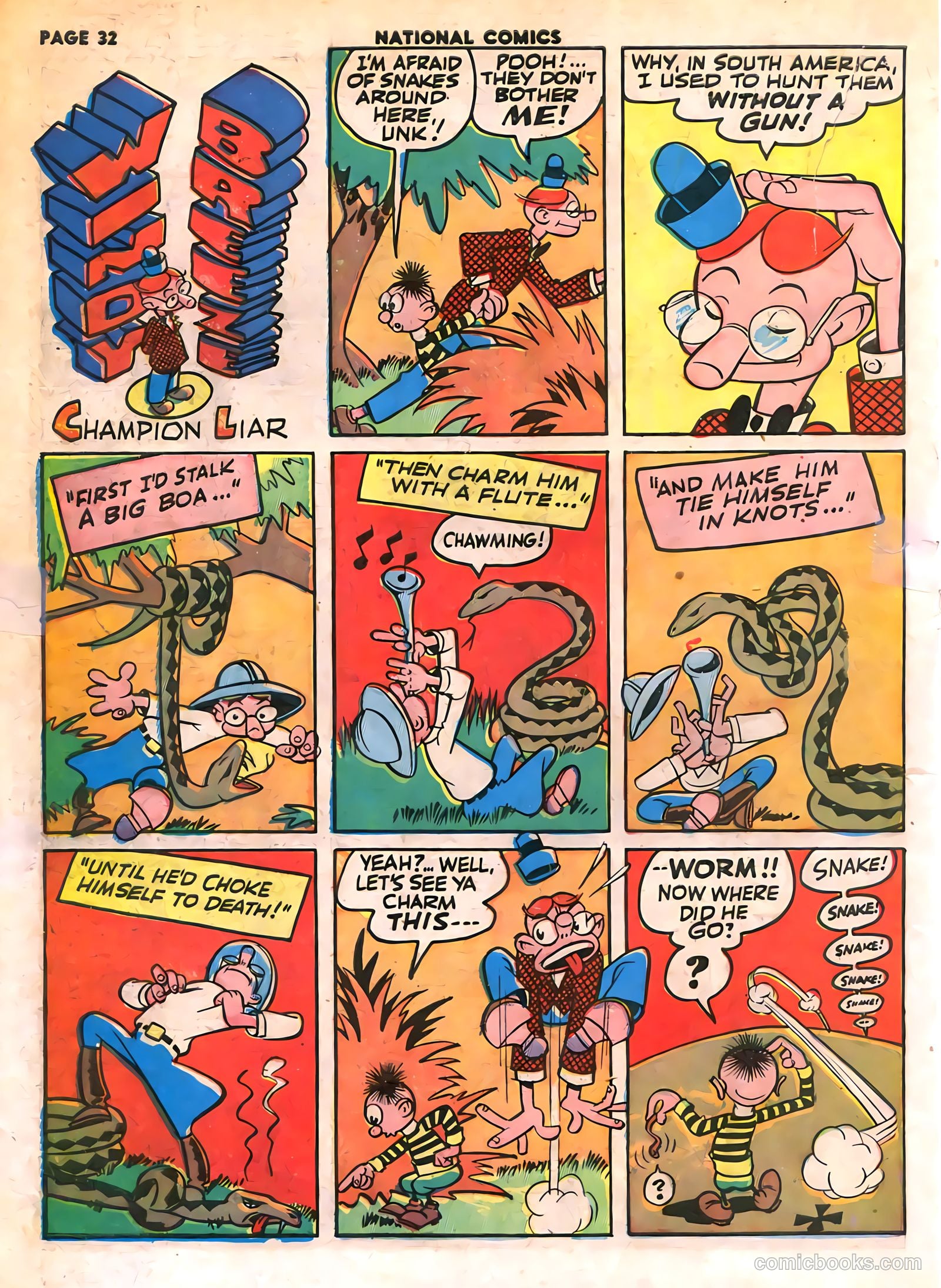 National Comics #33 (1943) — page 34 of 68
