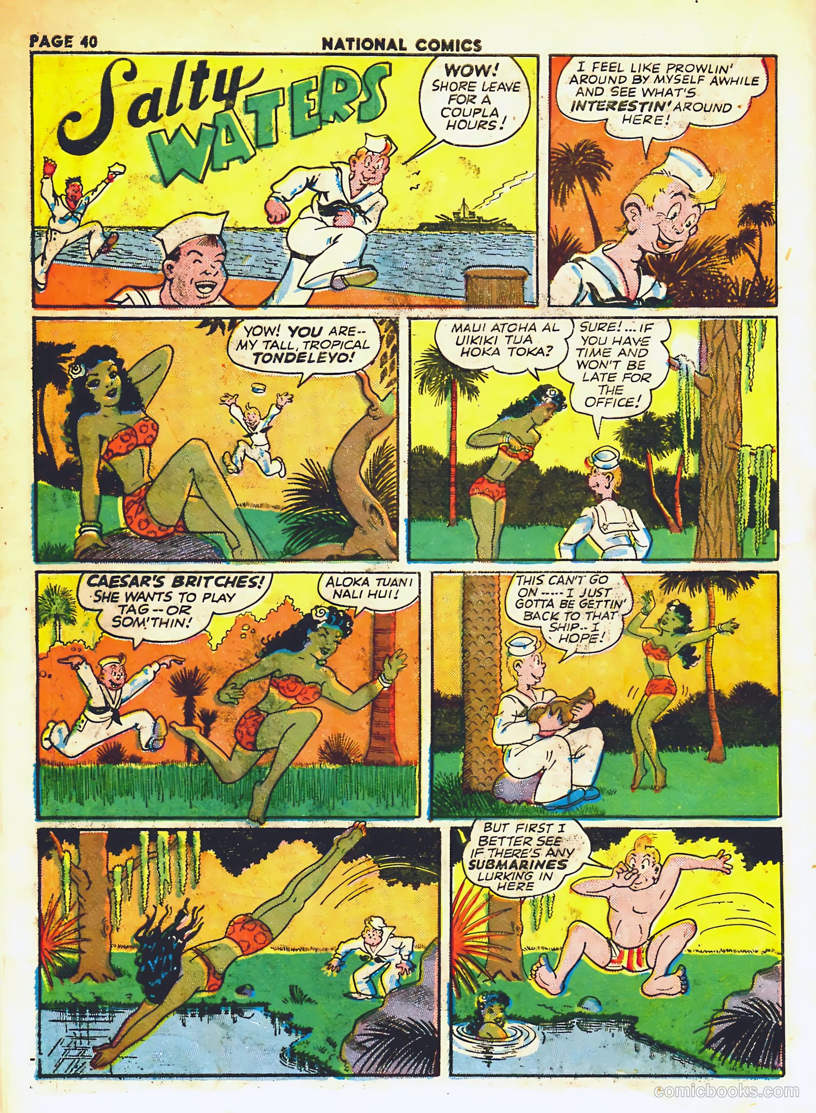 National Comics #33 (1943) — page 42 of 68