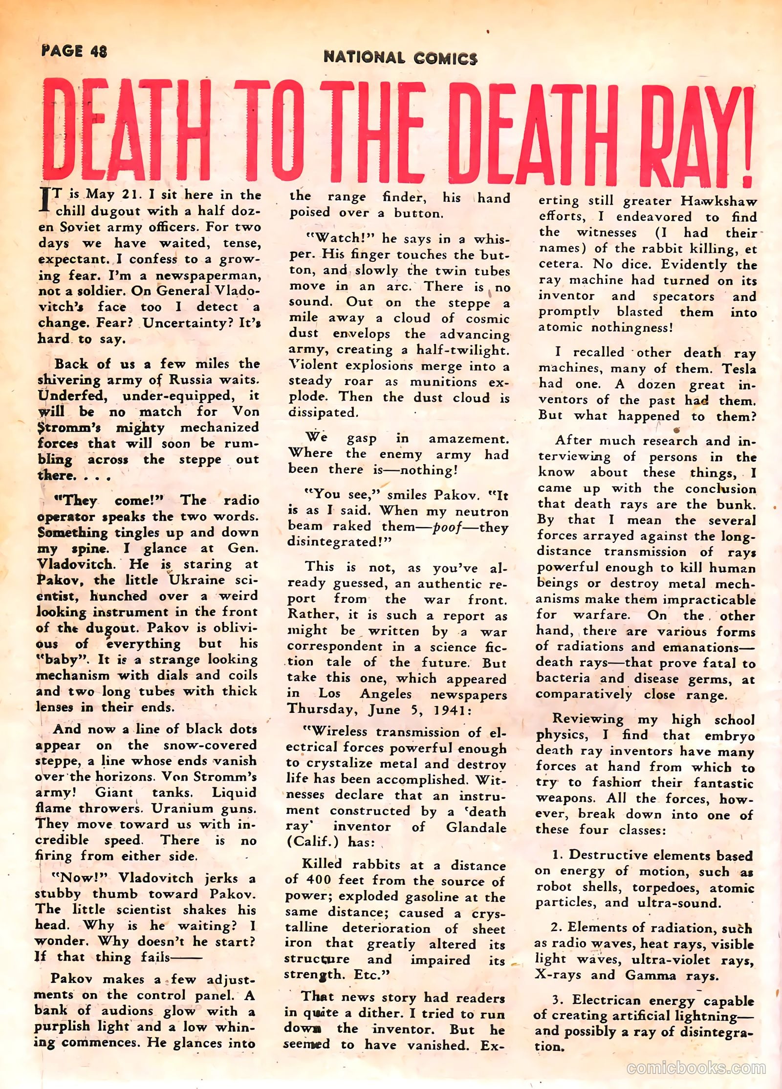 National Comics #33 (1943) — page 50 of 68