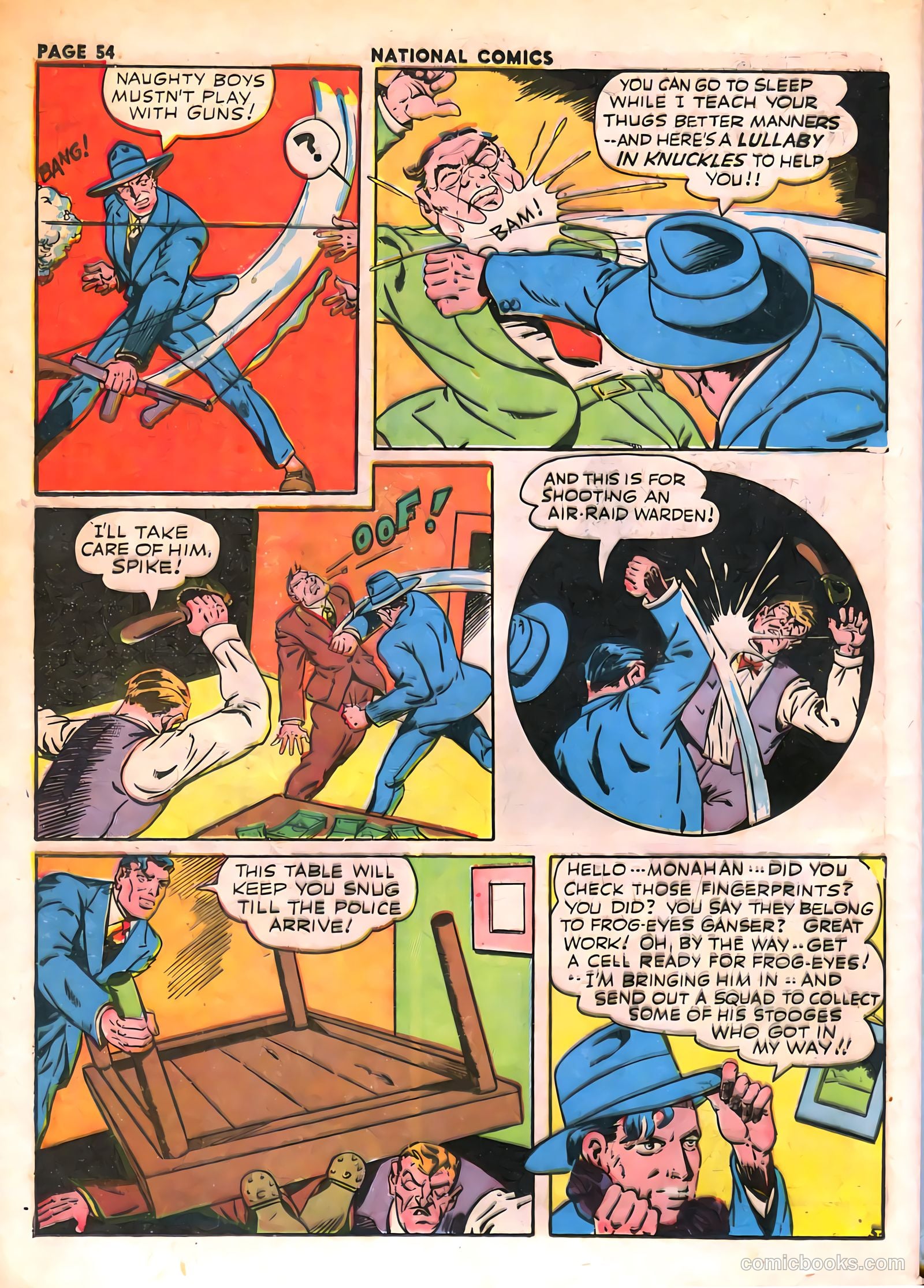 National Comics #33 (1943) — page 56 of 68