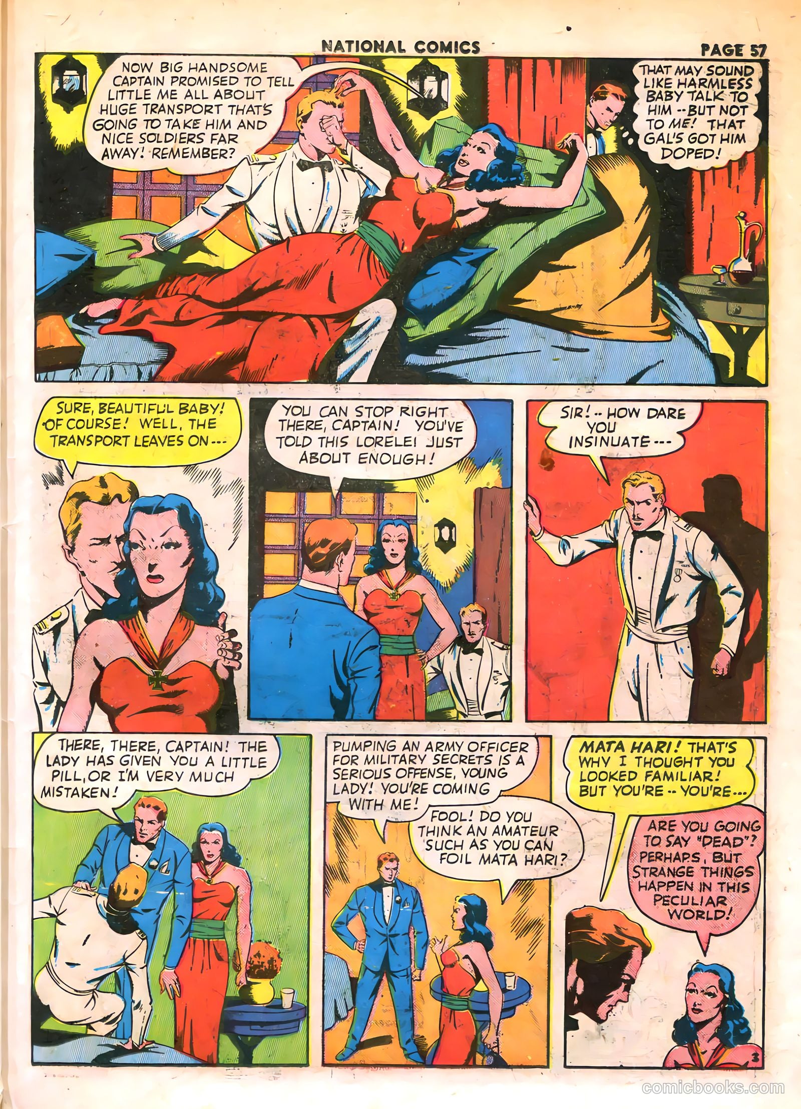 National Comics #33 (1943) — page 59 of 68
