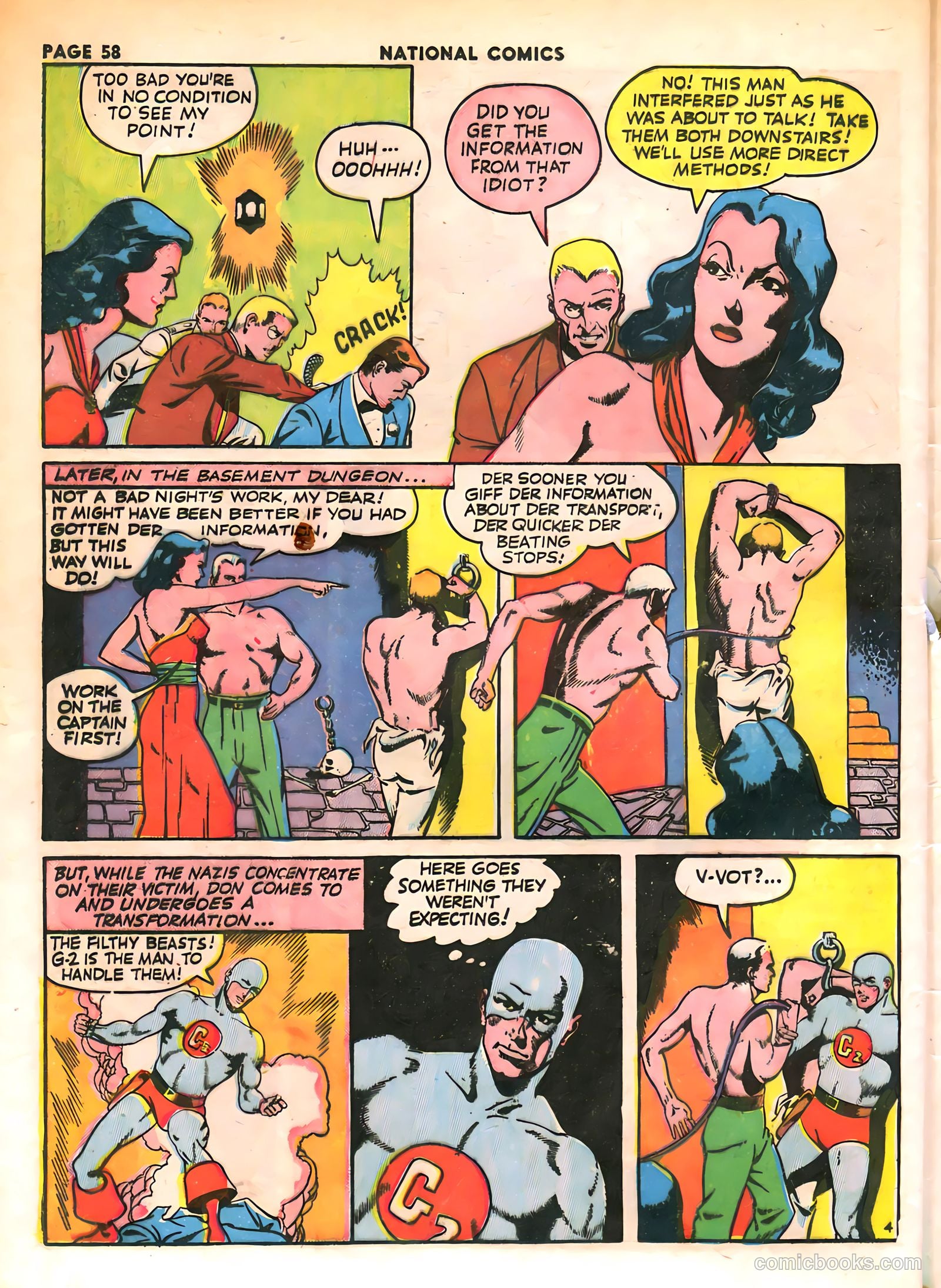 National Comics #33 (1943) — page 60 of 68