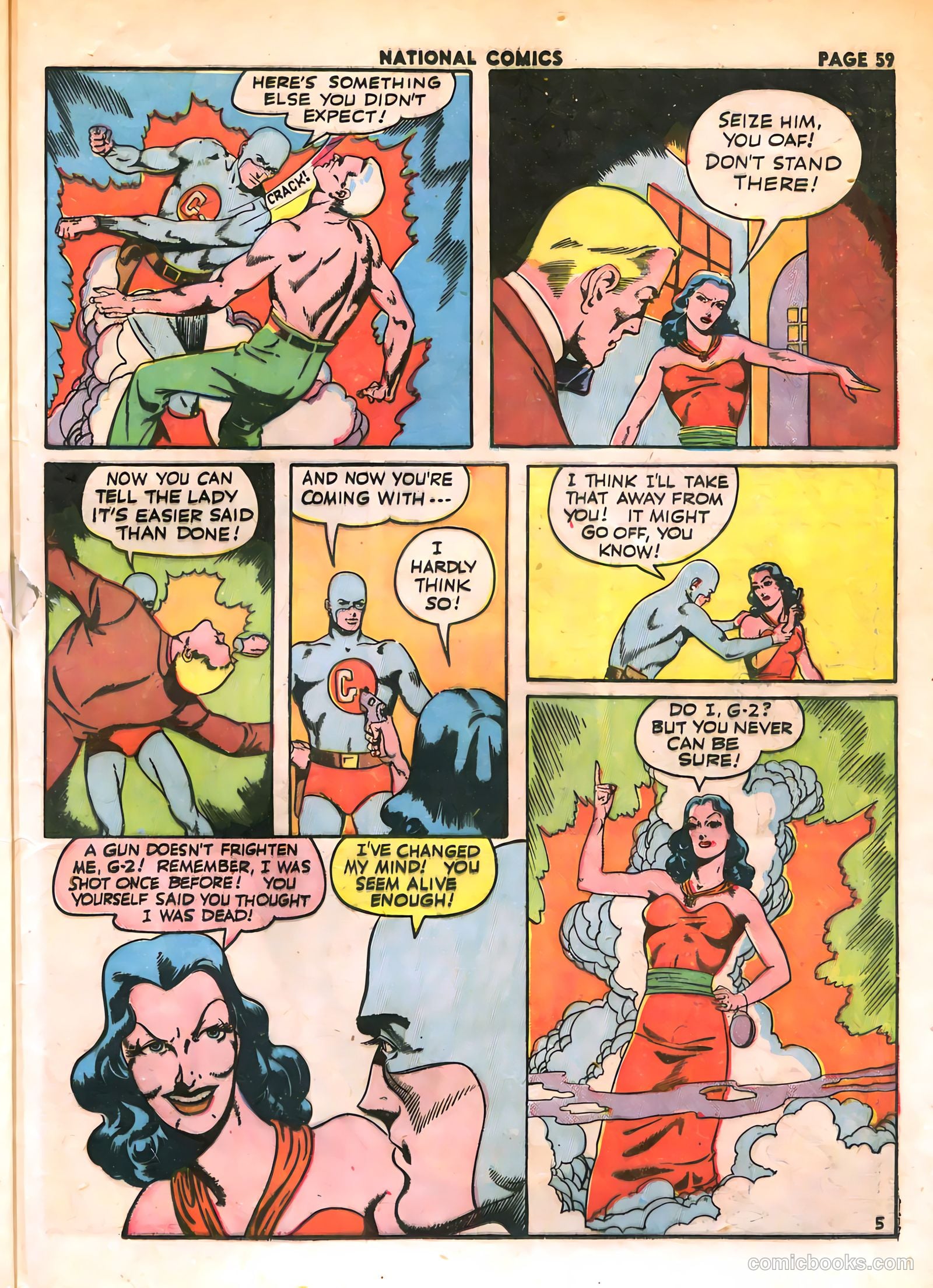 National Comics #33 (1943) — page 61 of 68
