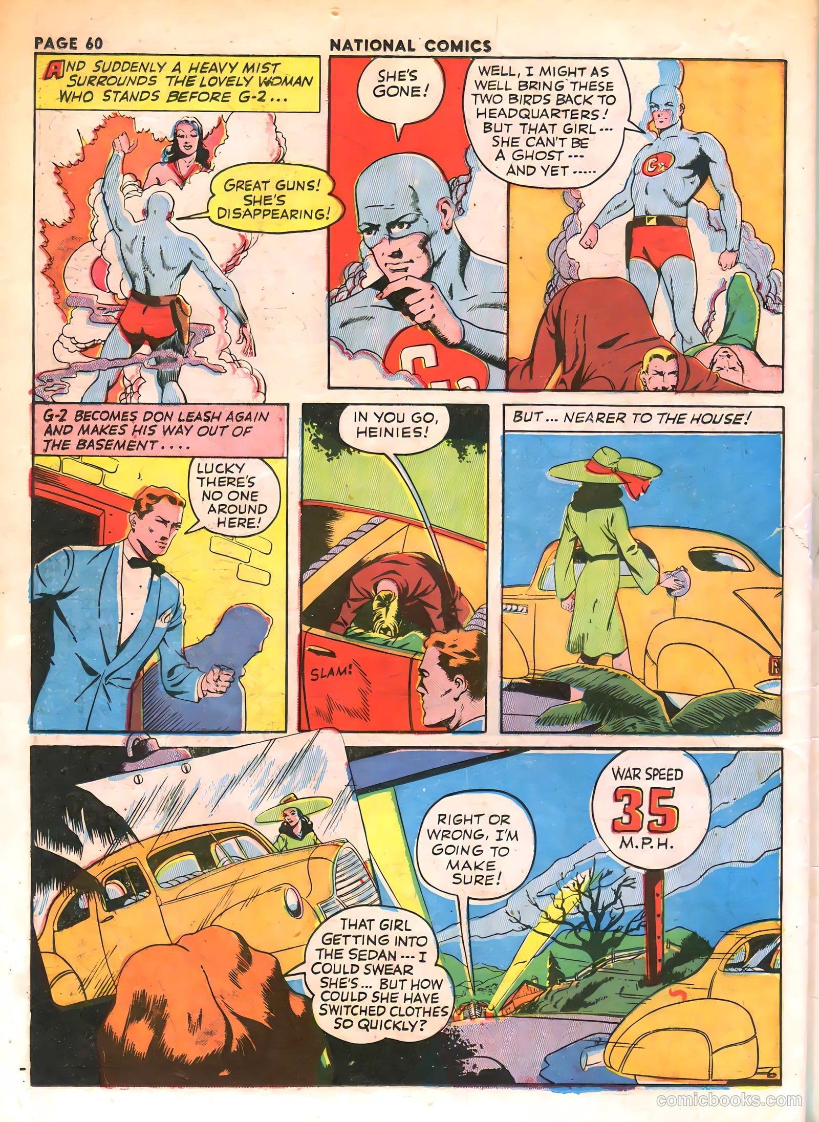 National Comics #33 (1943) — page 62 of 68