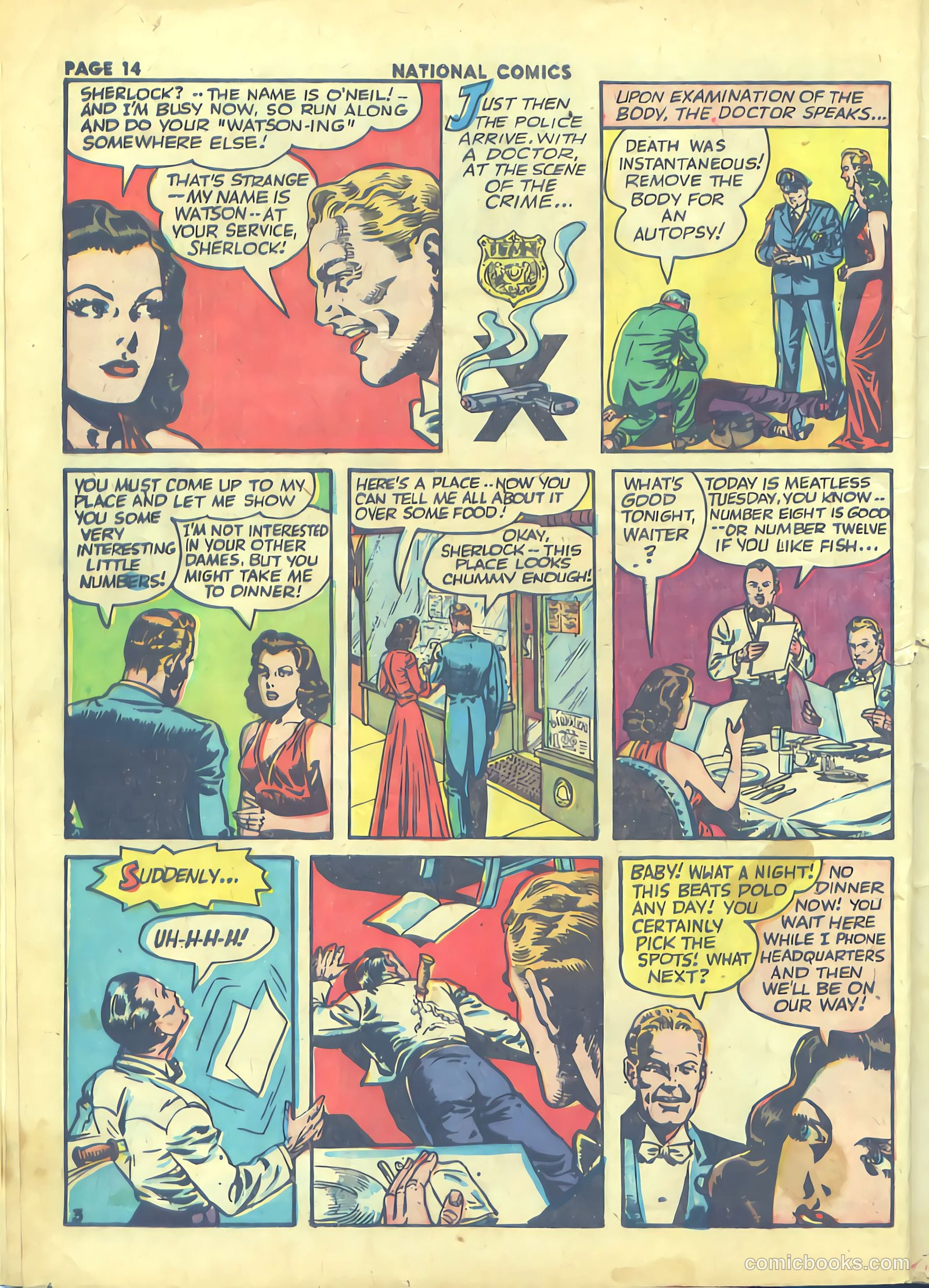 National Comics #34 (1943) — page 16 of 68