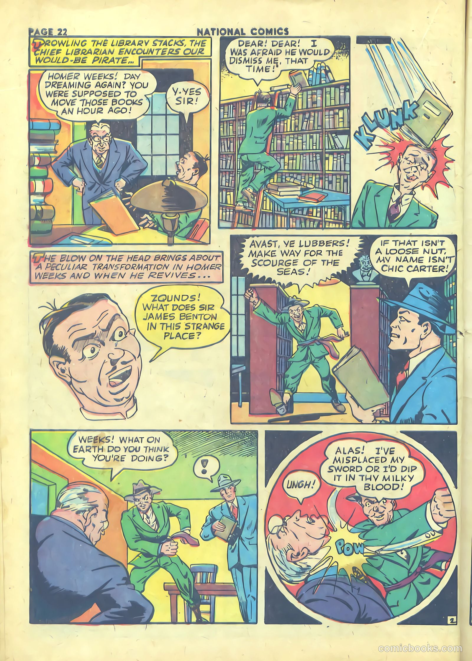 National Comics #34 (1943) — page 24 of 68