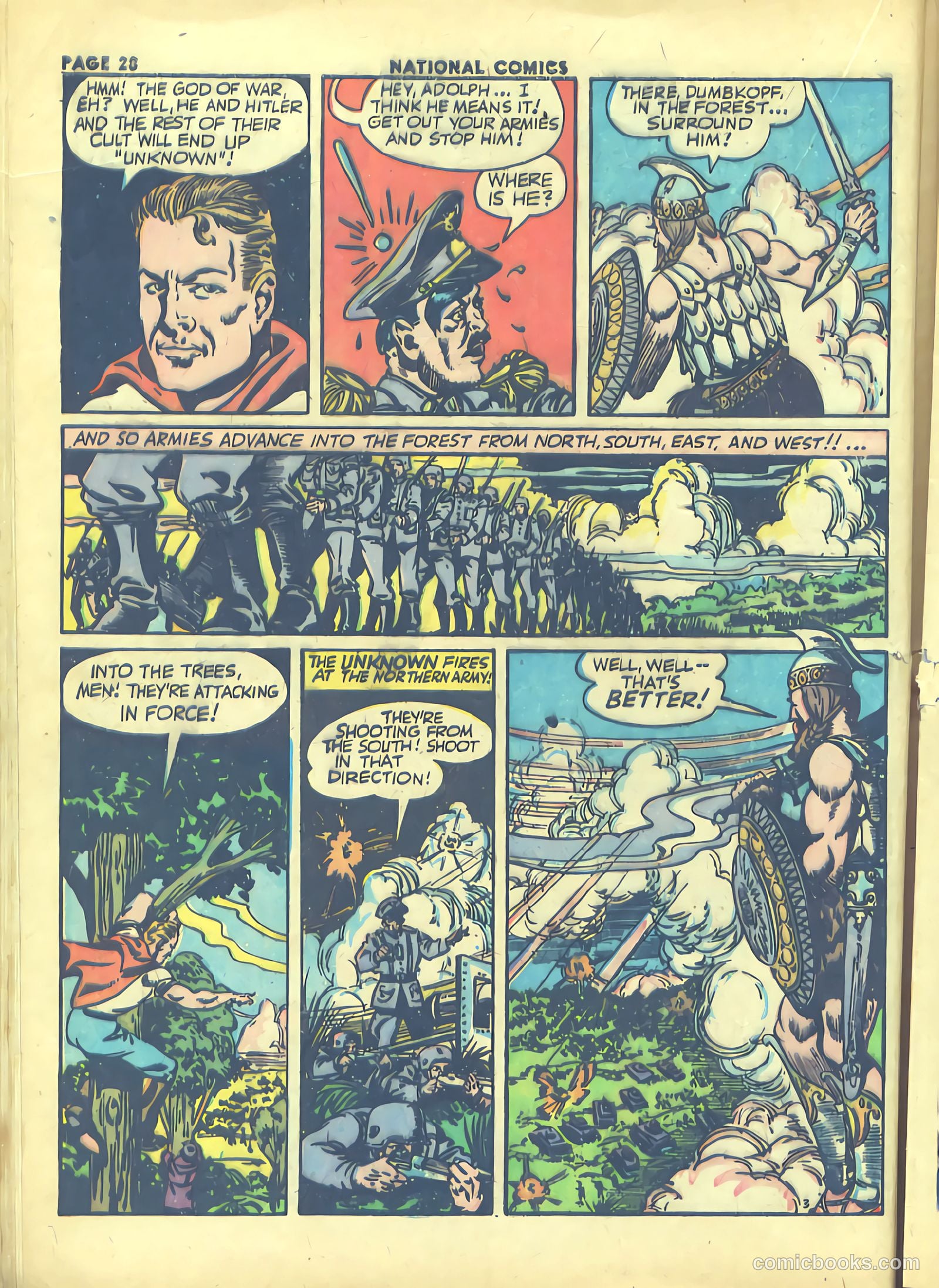 National Comics #34 (1943) — page 30 of 68