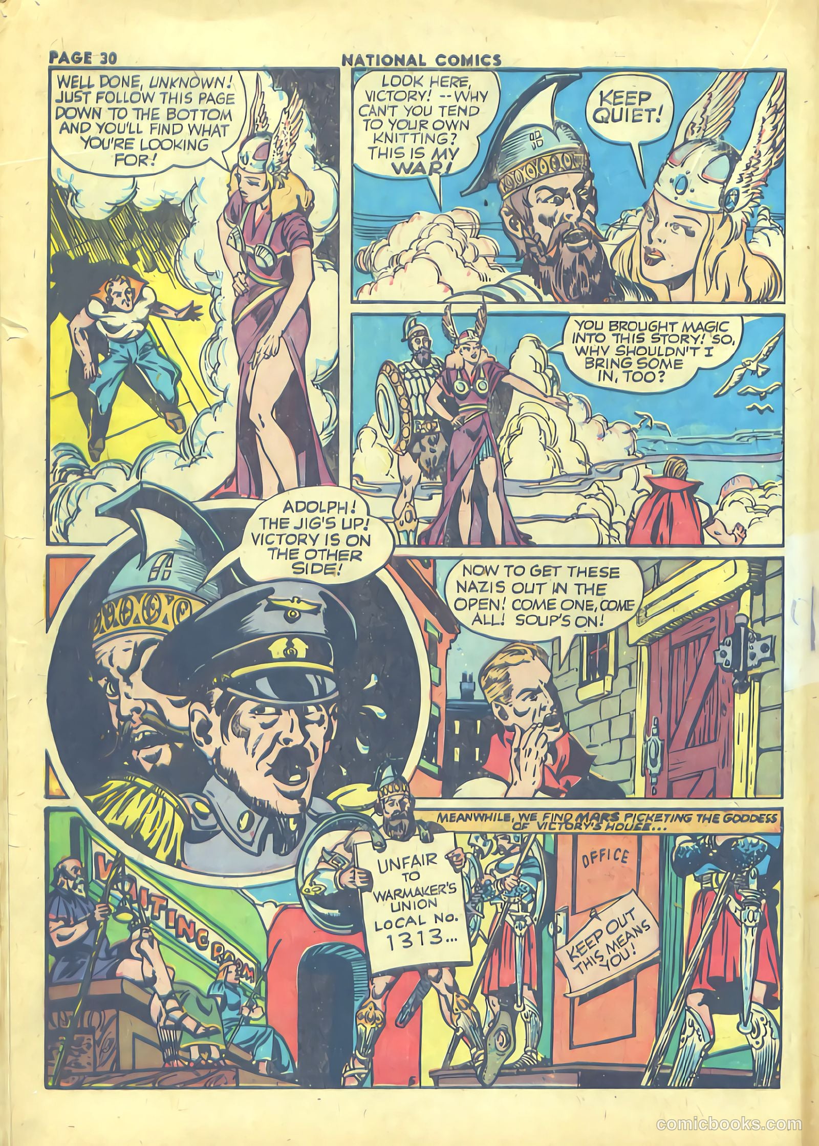 National Comics #34 (1943) — page 32 of 68