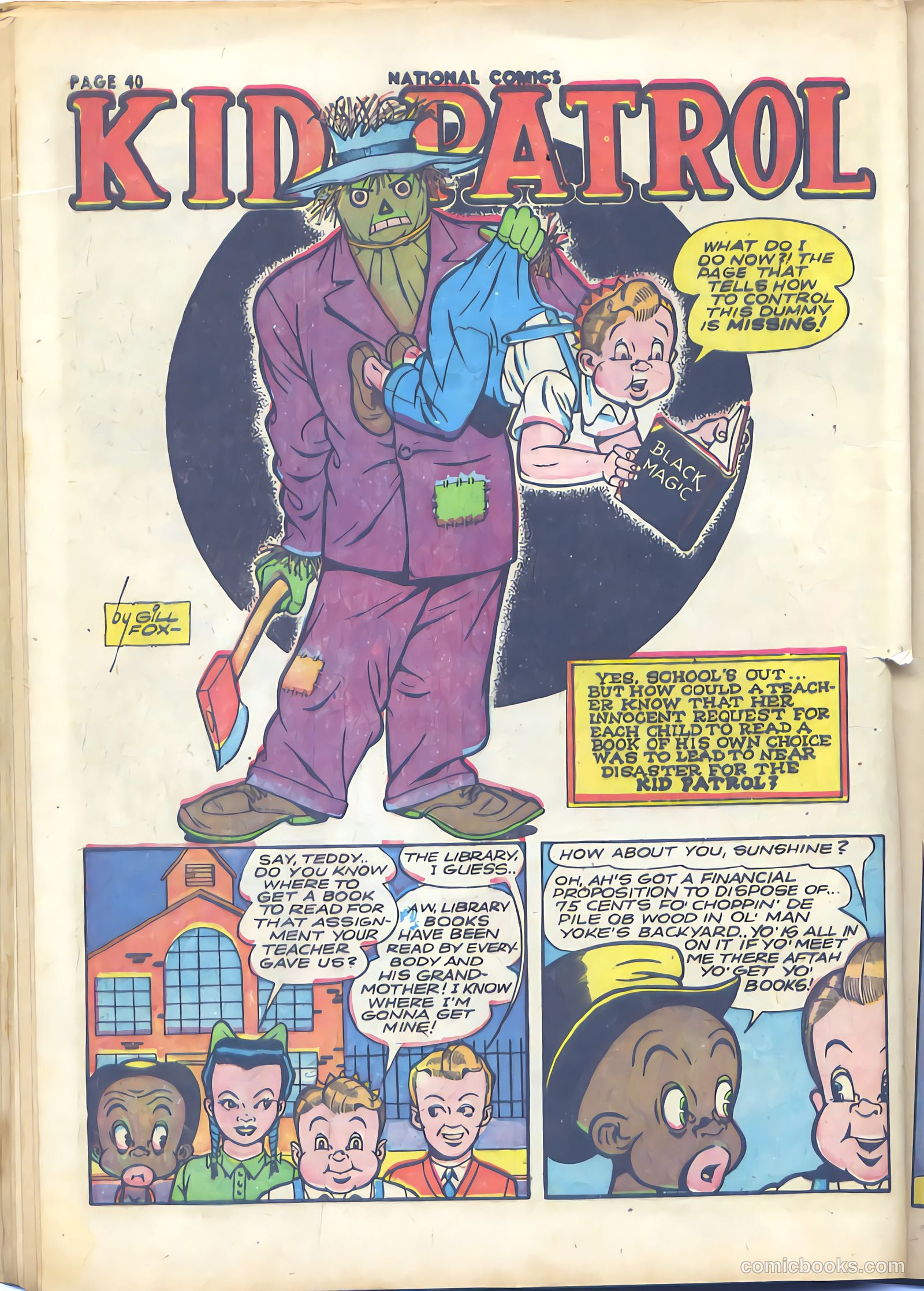 National Comics #34 (1943) — page 42 of 68