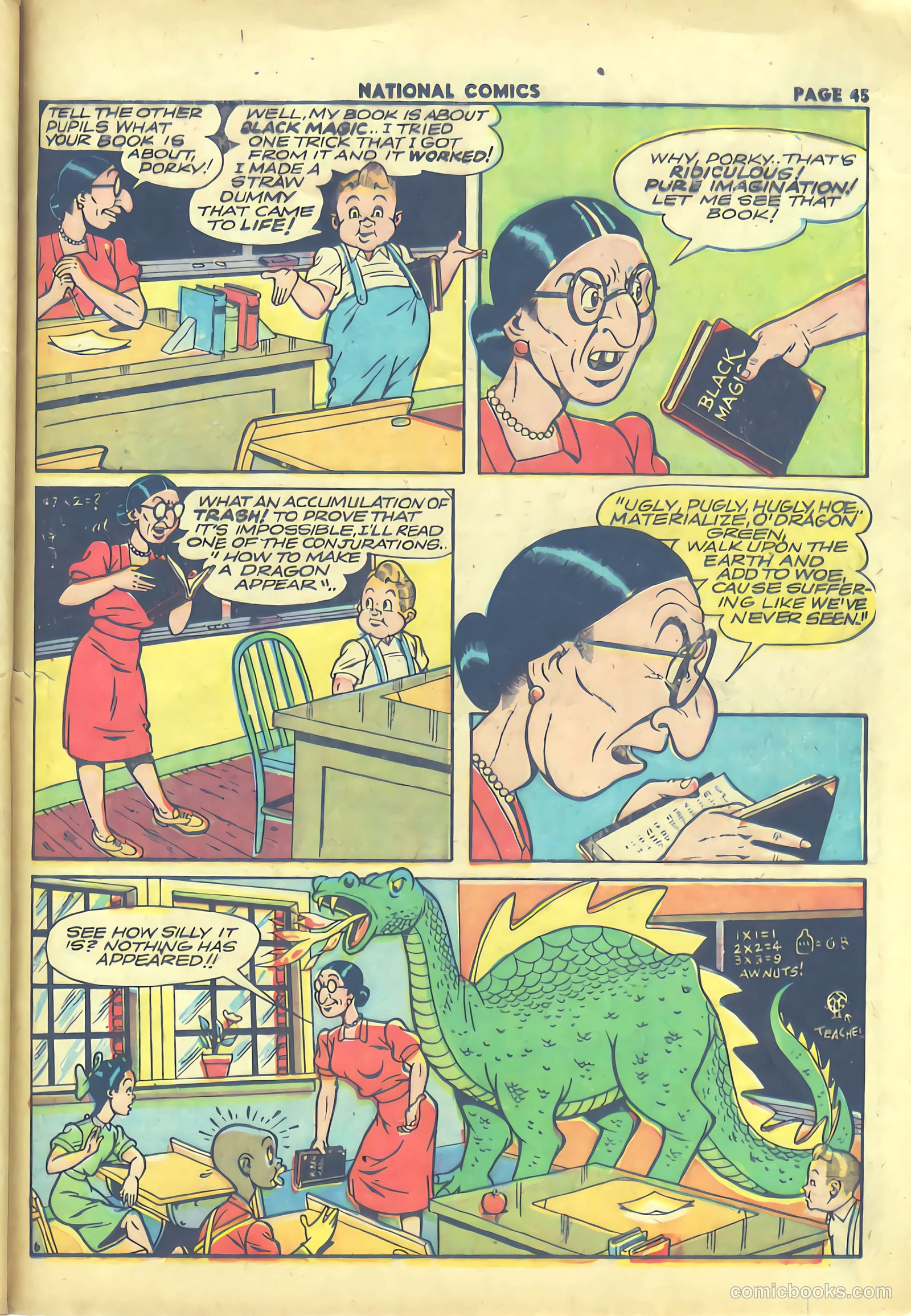National Comics #34 (1943) — page 47 of 68