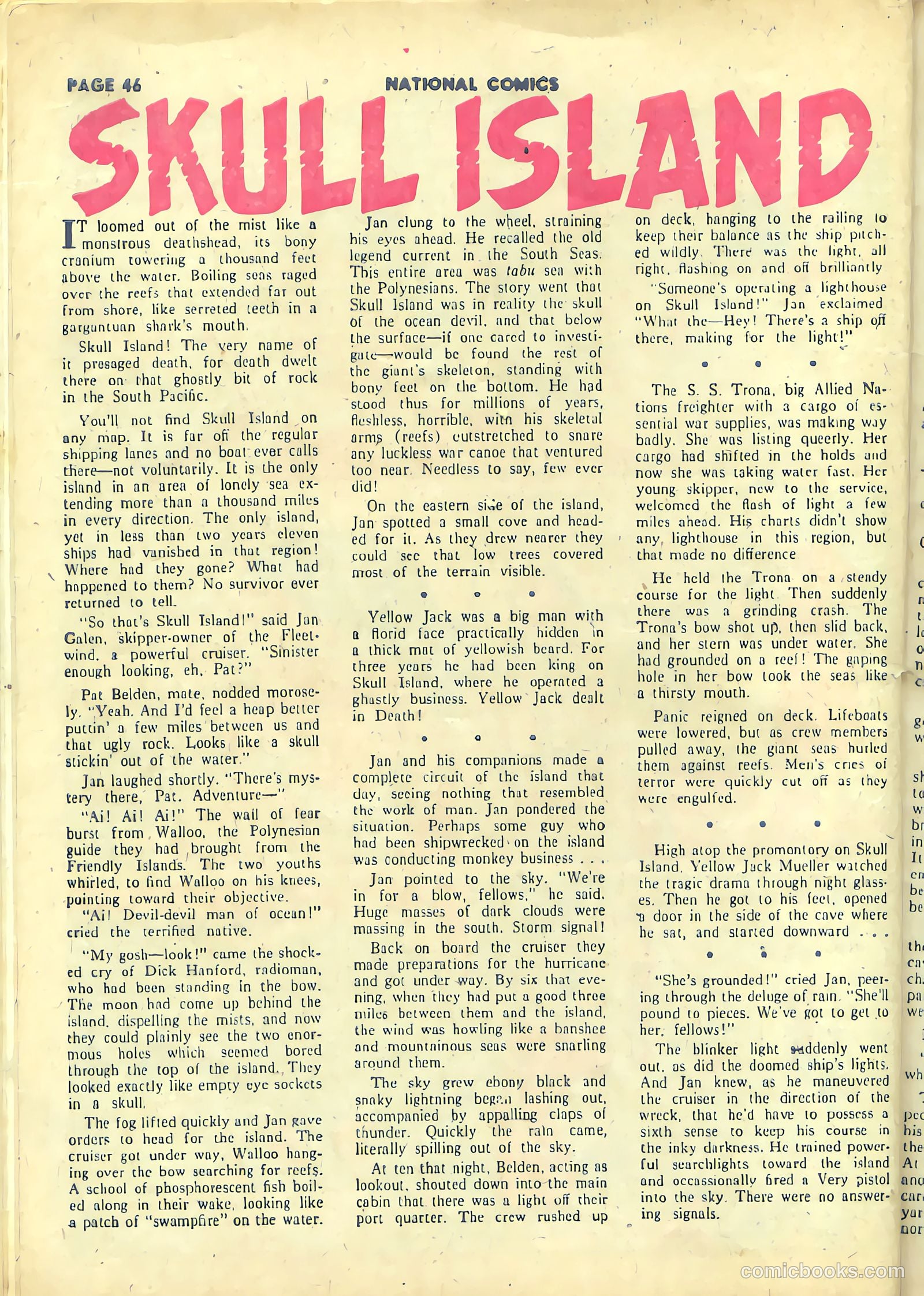 National Comics #34 (1943) — page 48 of 68