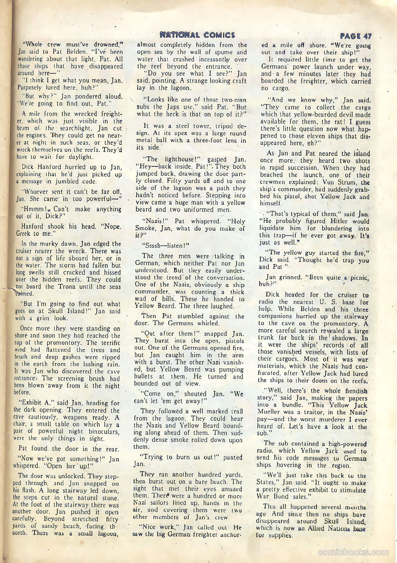 National Comics #34 (1943) — page 49 of 68