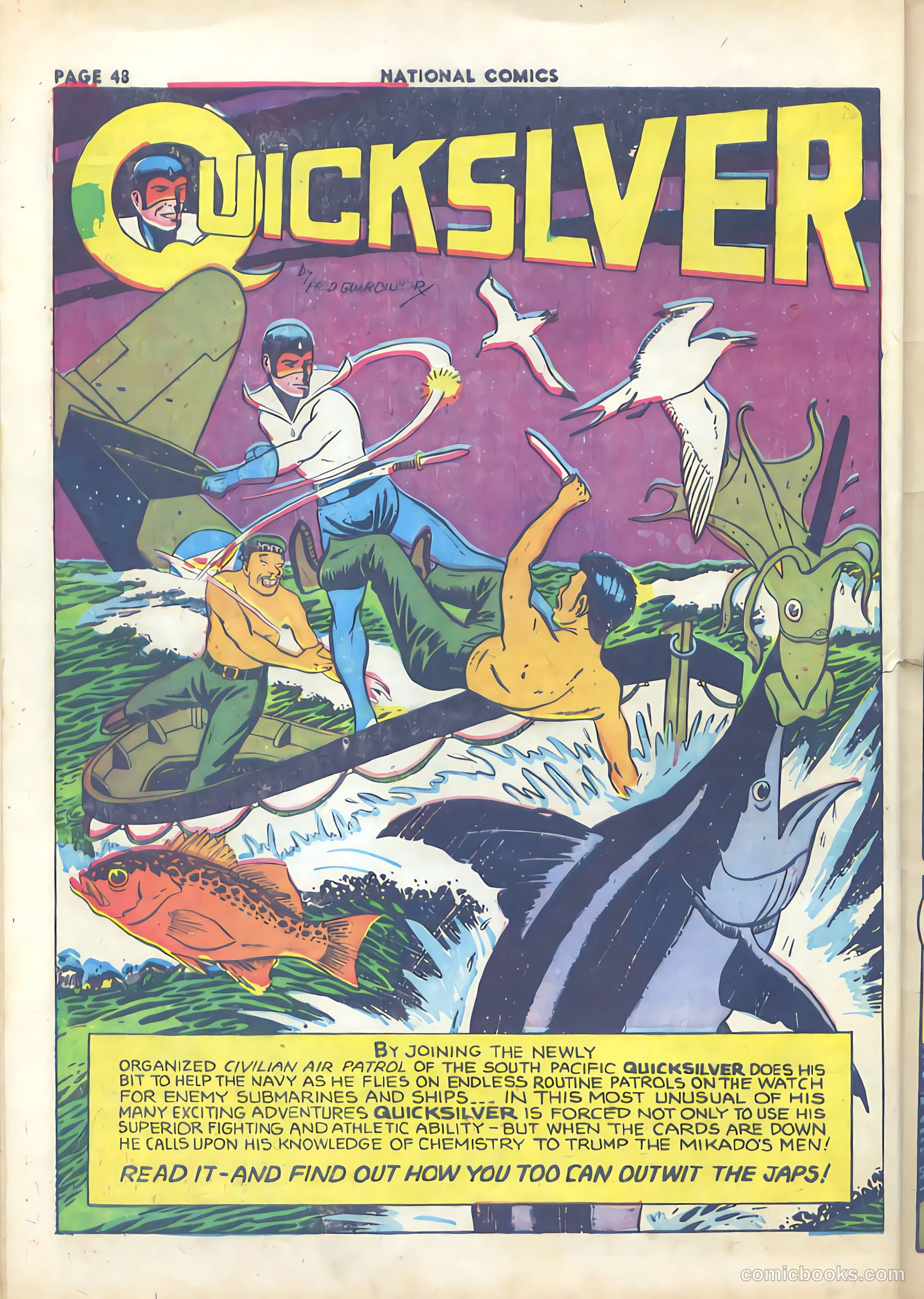 National Comics #34 (1943) — page 50 of 68