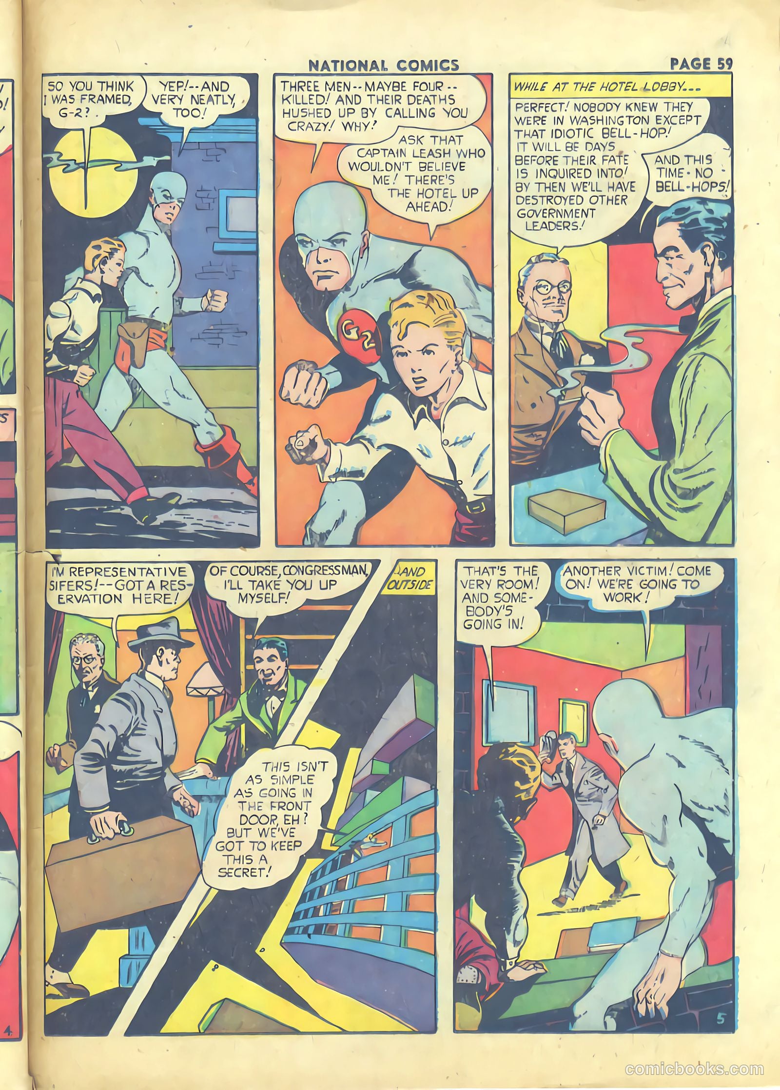 National Comics #34 (1943) — page 61 of 68