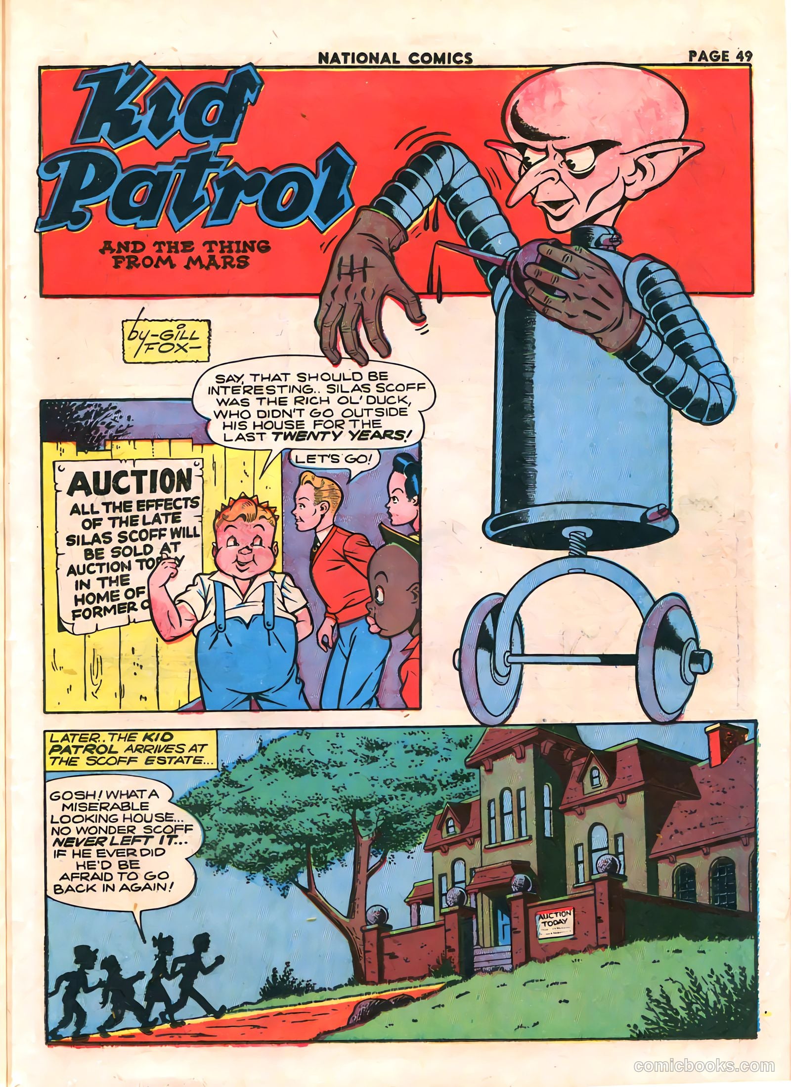 National Comics #35 (1943) — page 51 of 68