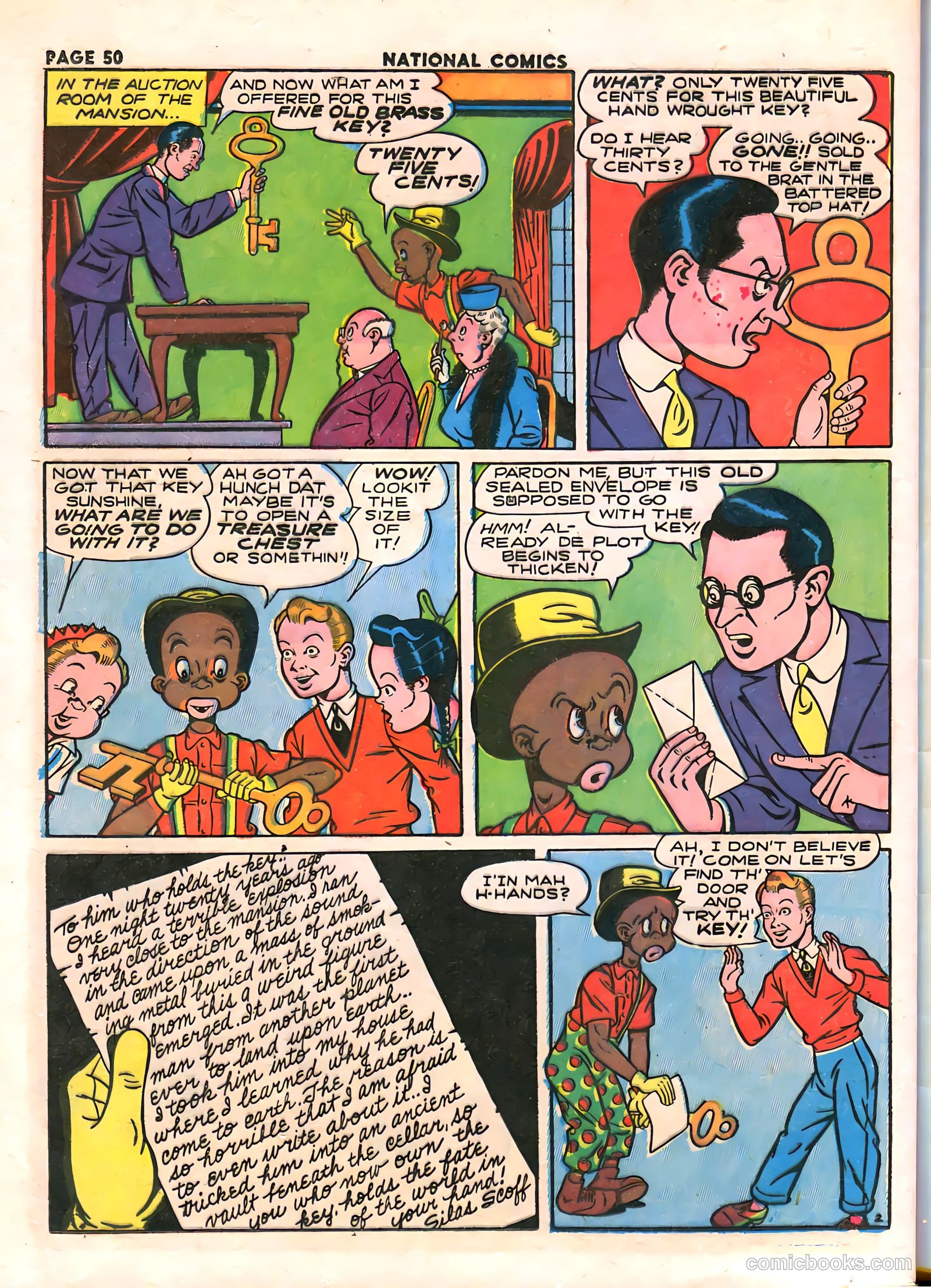 National Comics #35 (1943) — page 52 of 68