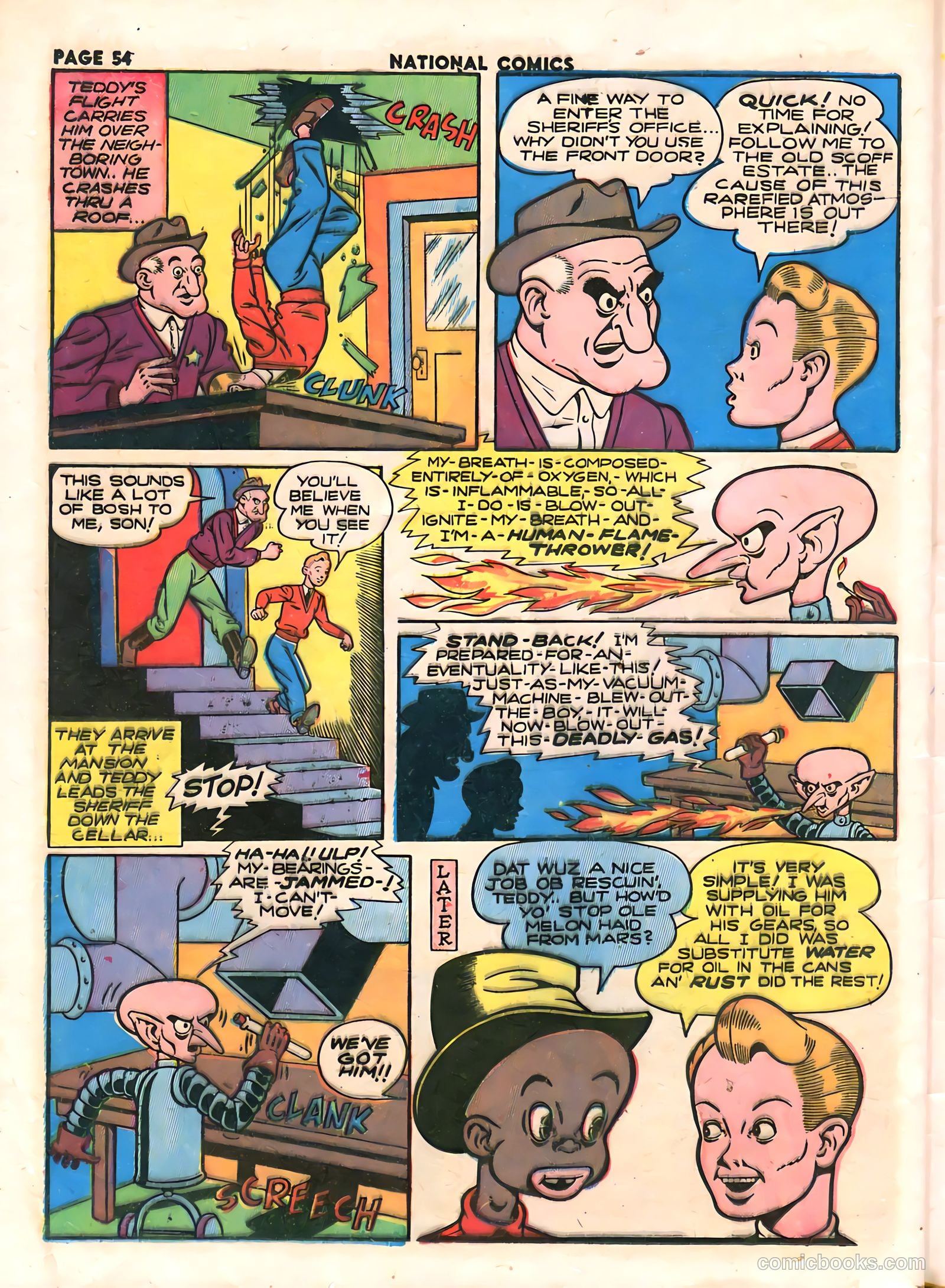 National Comics #35 (1943) — page 56 of 68