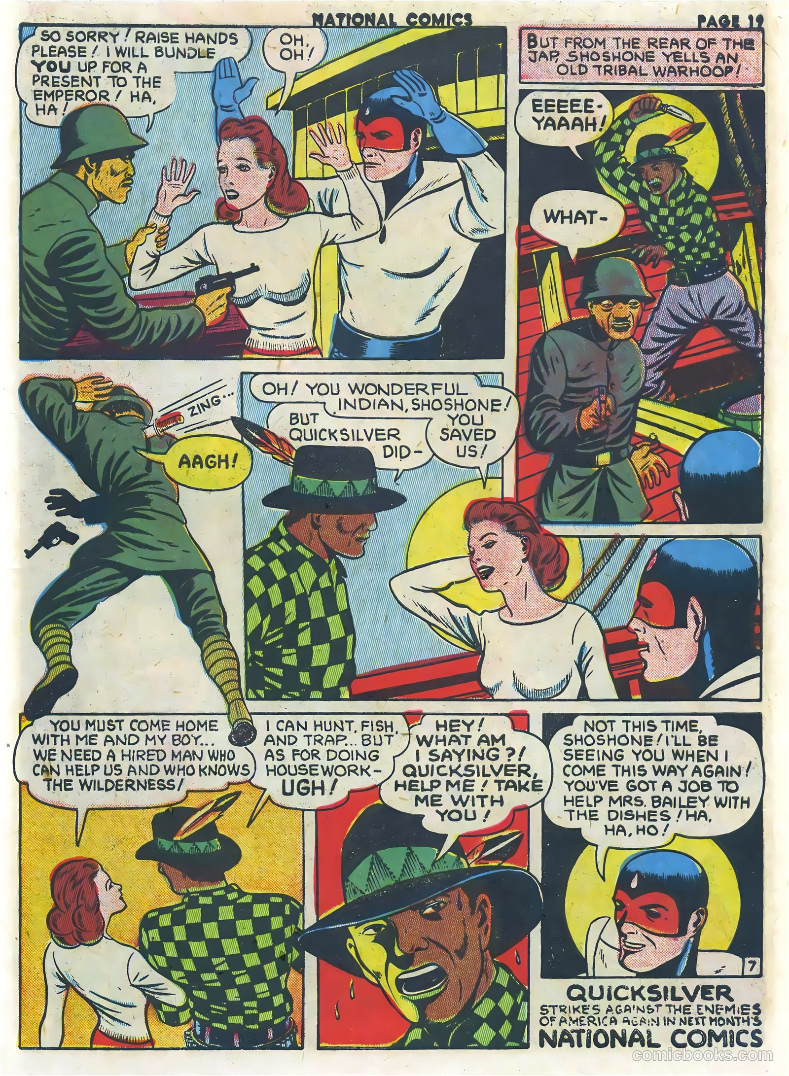 National Comics #36 (1943) — page 22 of 69