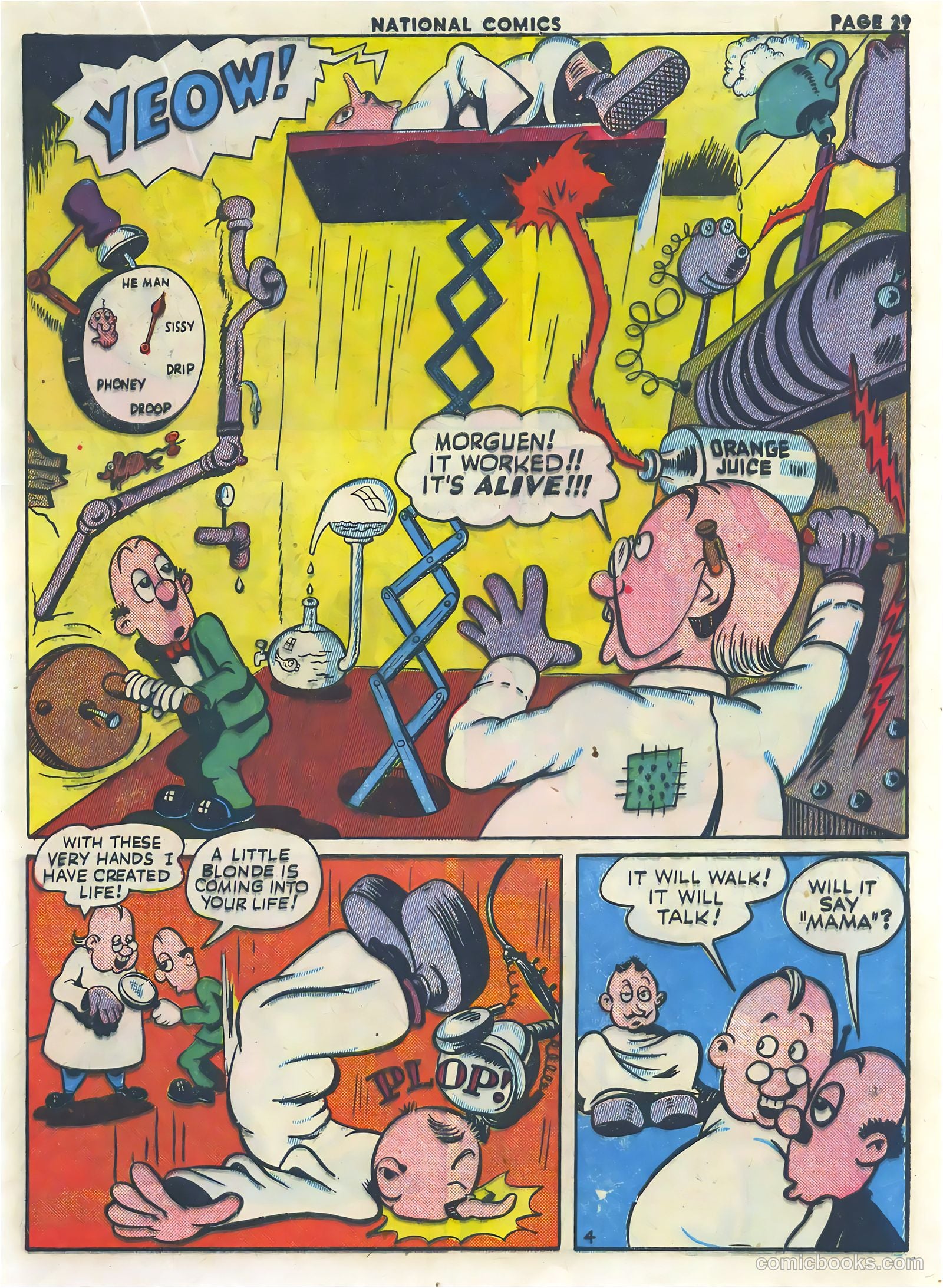 National Comics #36 (1943) — page 32 of 69
