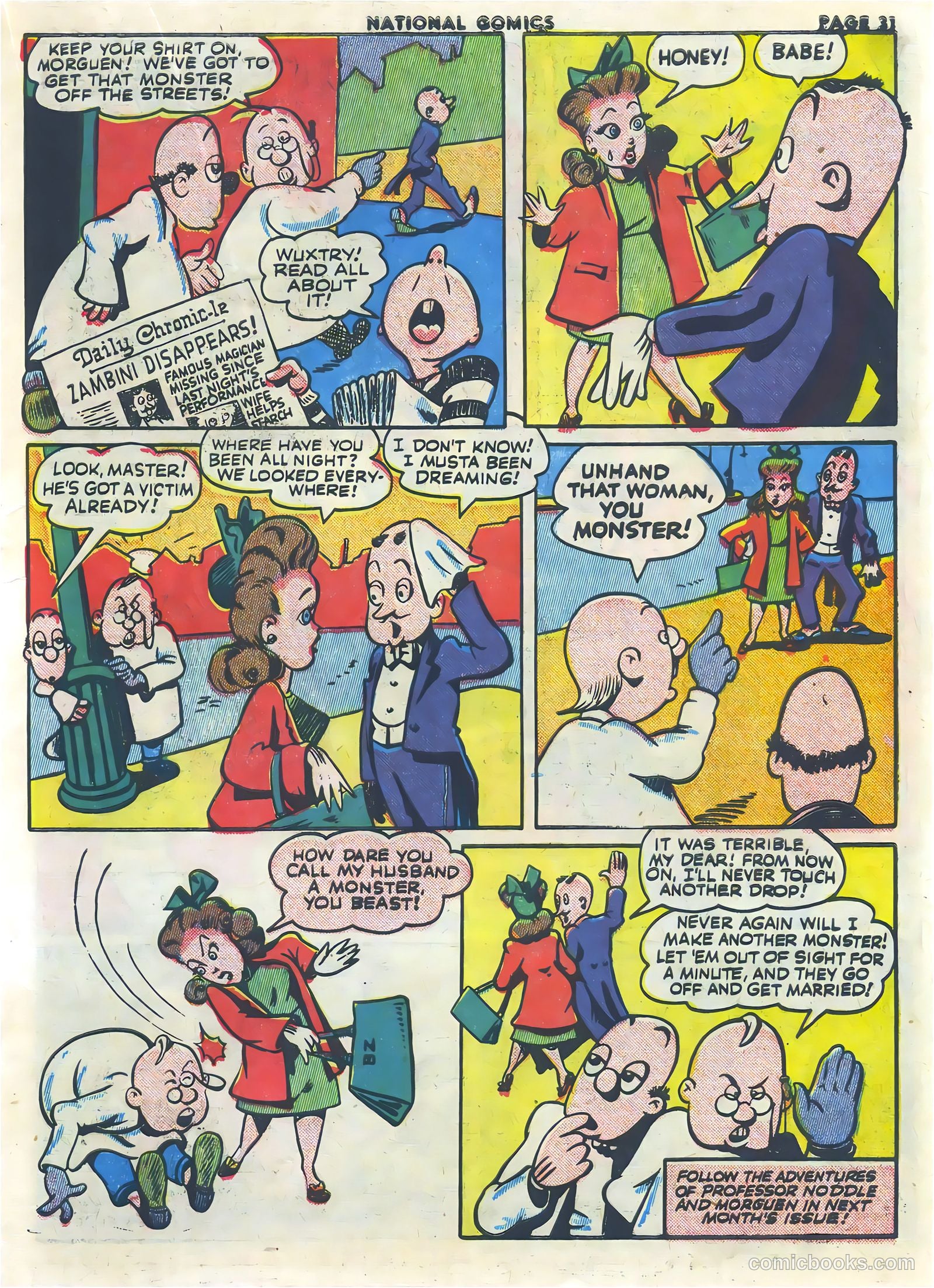 National Comics #36 (1943) — page 34 of 69
