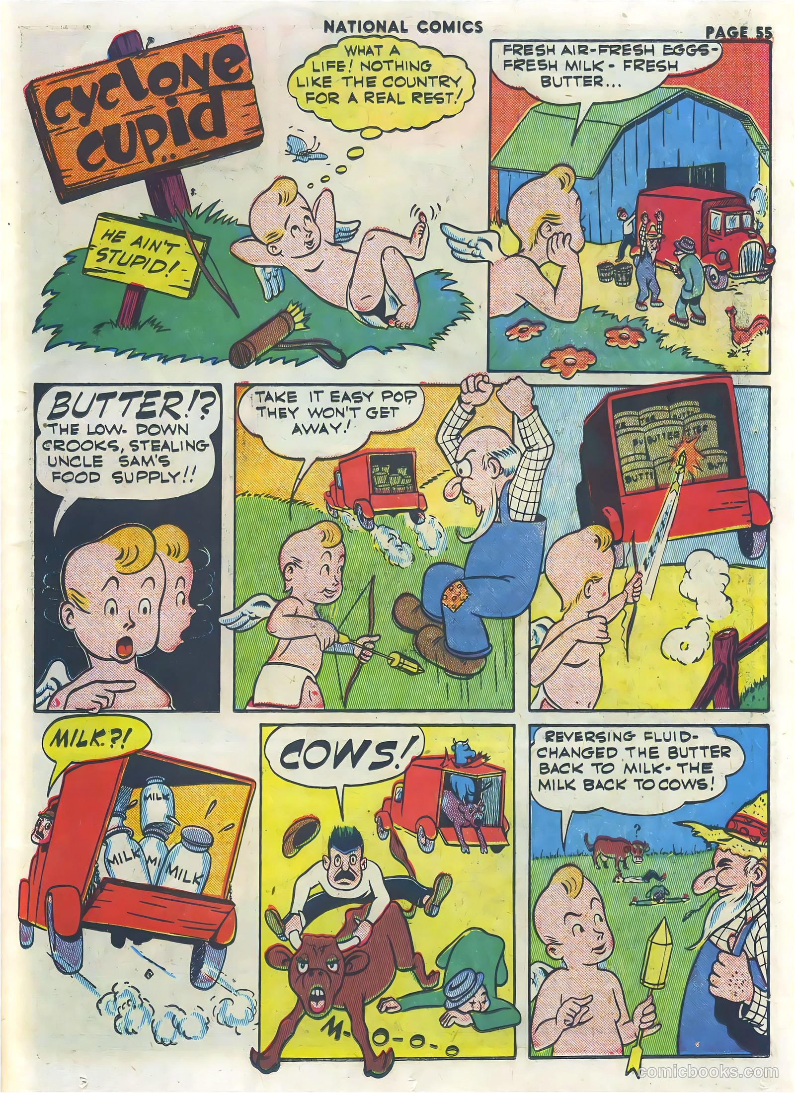 National Comics #36 (1943) — page 58 of 69