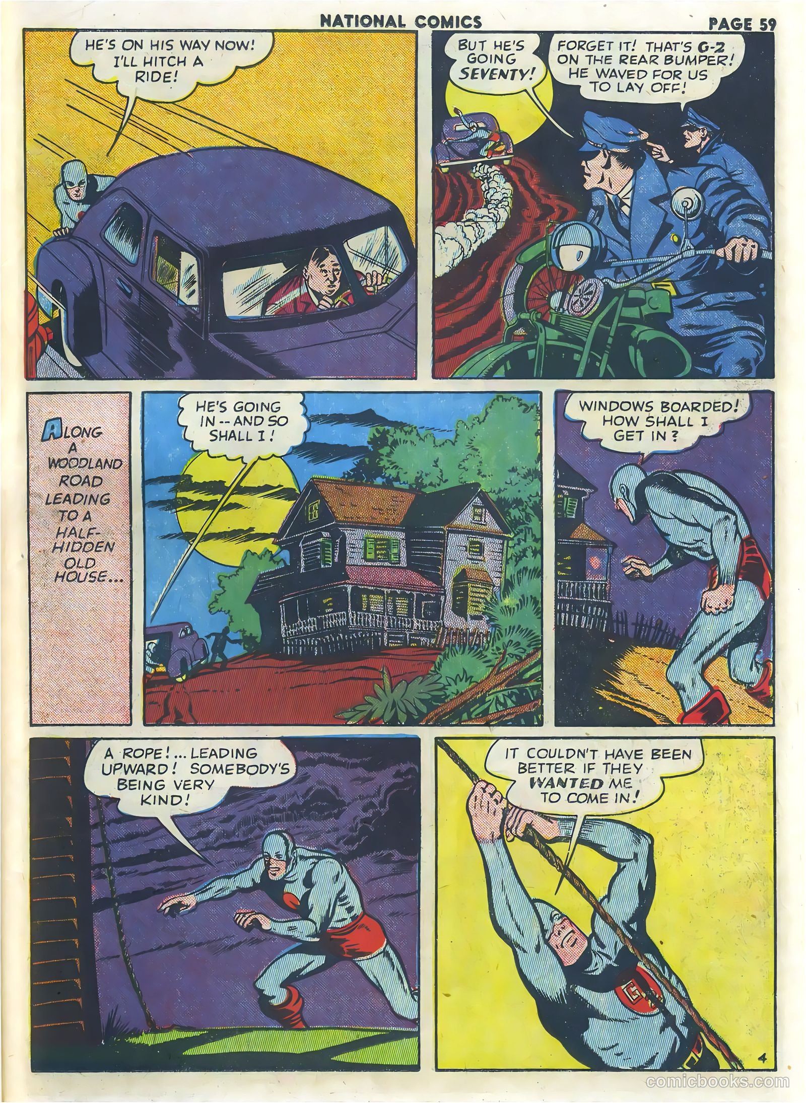 National Comics #36 (1943) — page 62 of 69