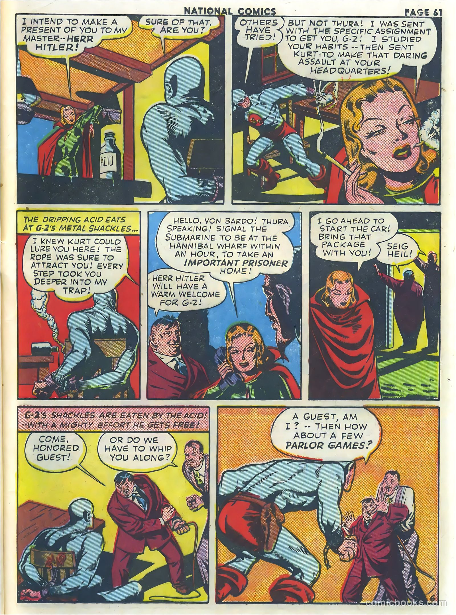 National Comics #36 (1943) — page 64 of 69