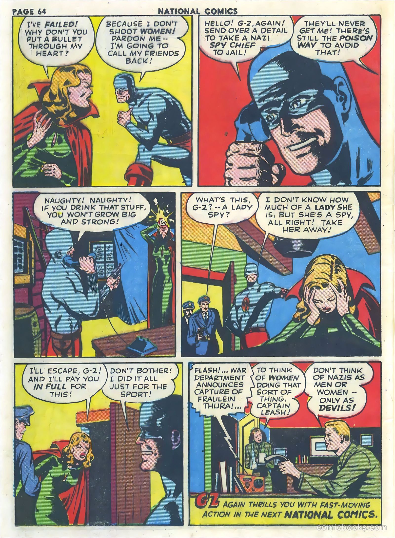 National Comics #36 (1943) — page 67 of 69