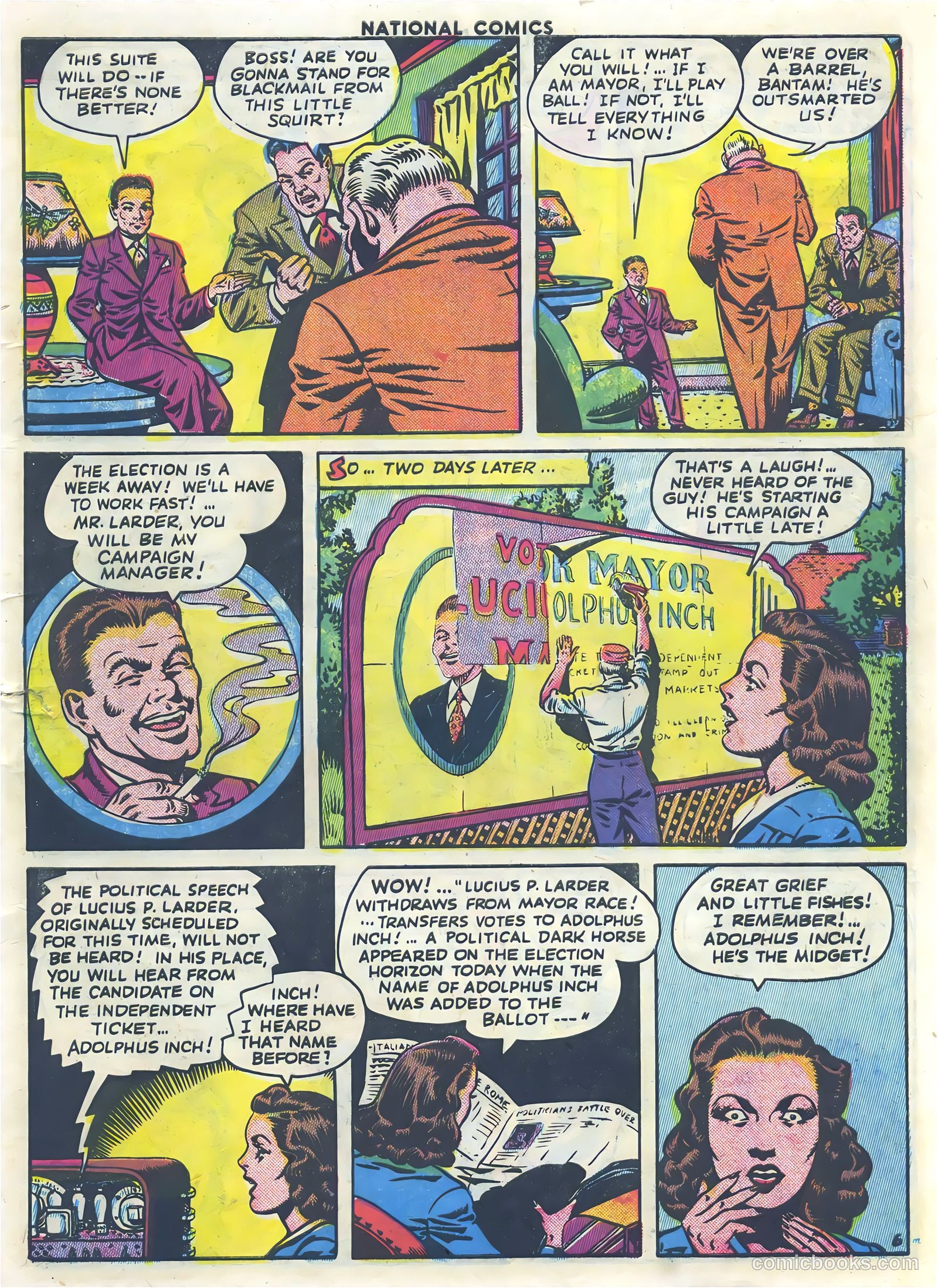 National Comics #37 (1943) — page 19 of 60
