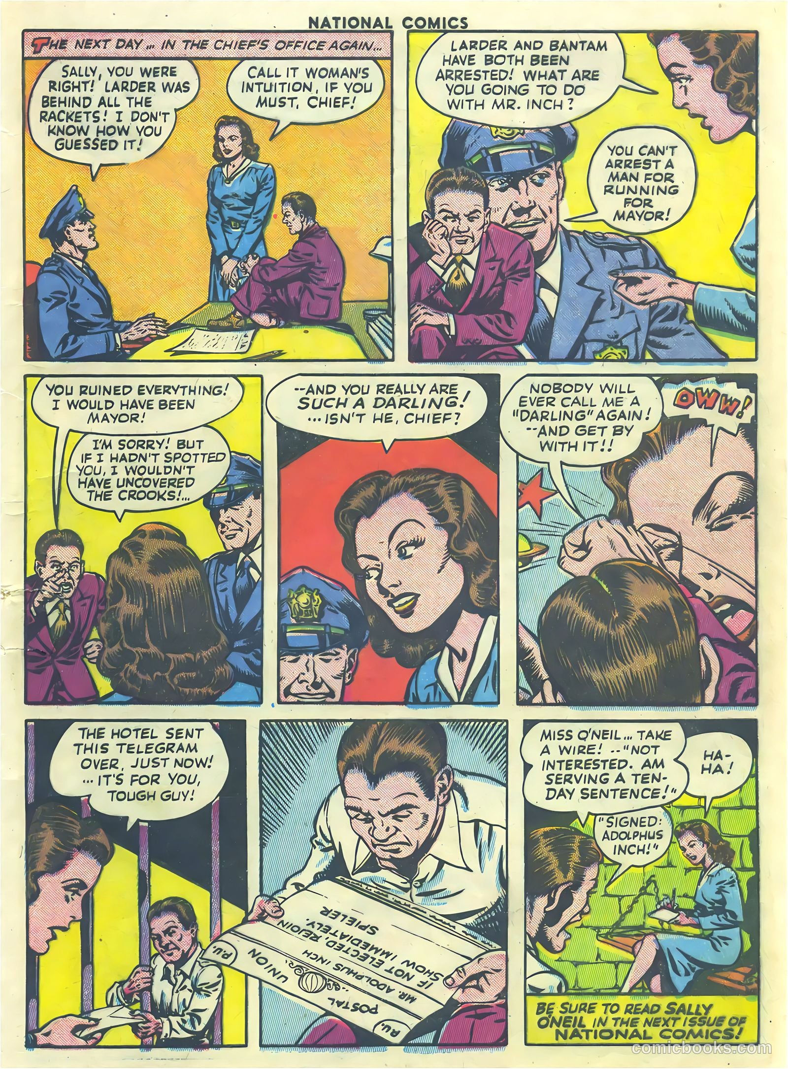 National Comics #37 (1943) — page 21 of 60