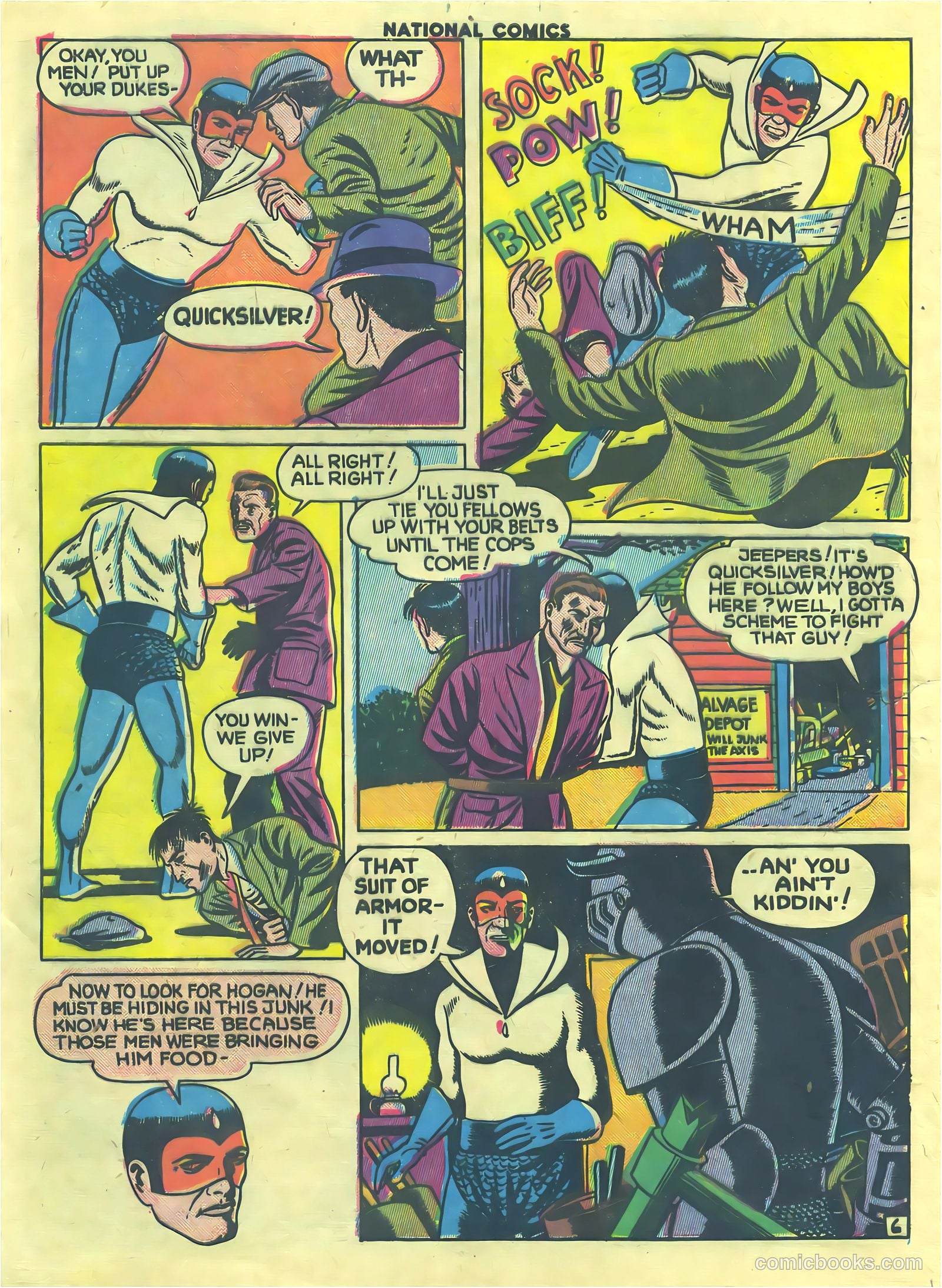 National Comics #37 (1943) — page 36 of 60