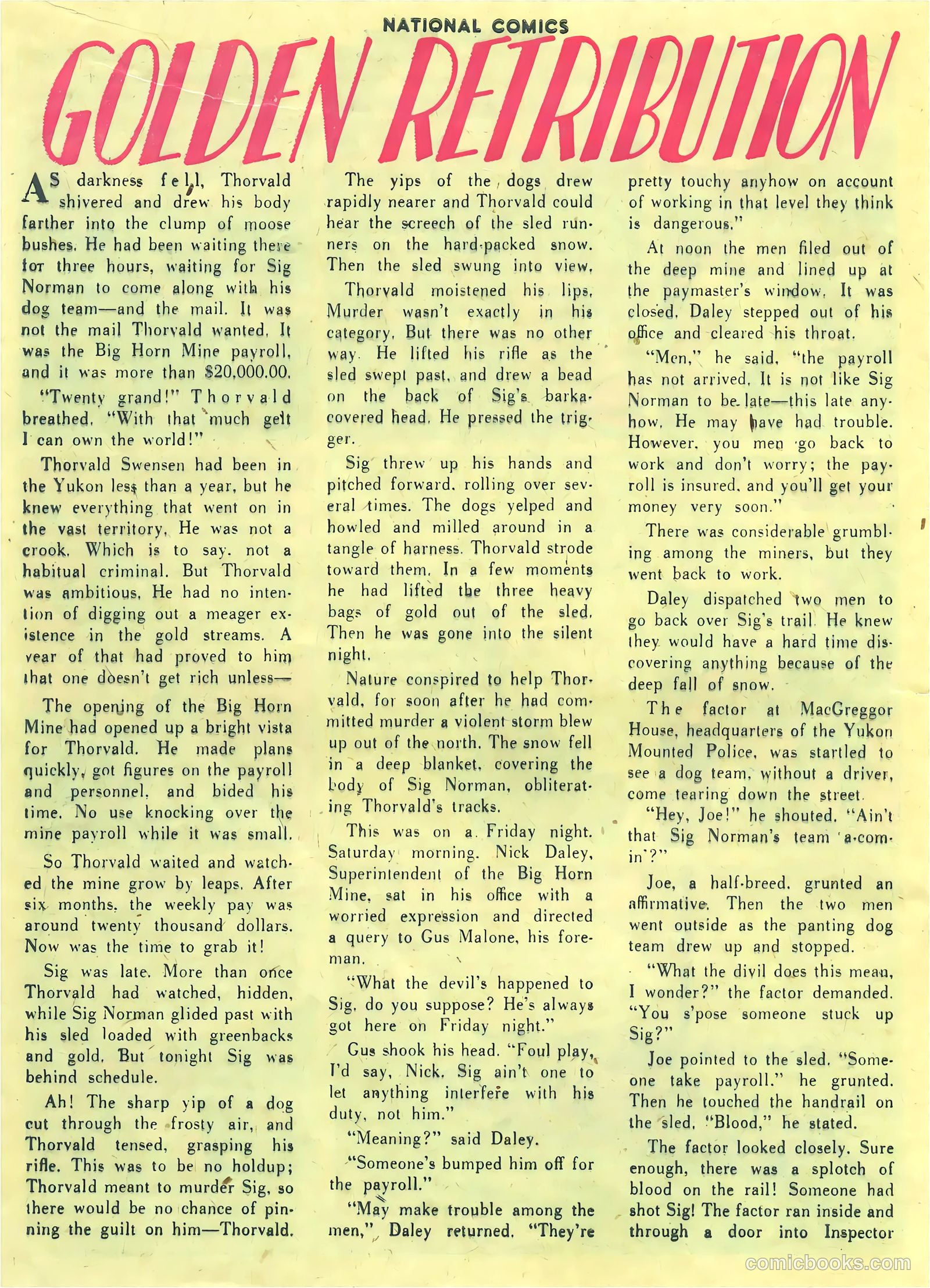 National Comics #37 (1943) — page 44 of 60
