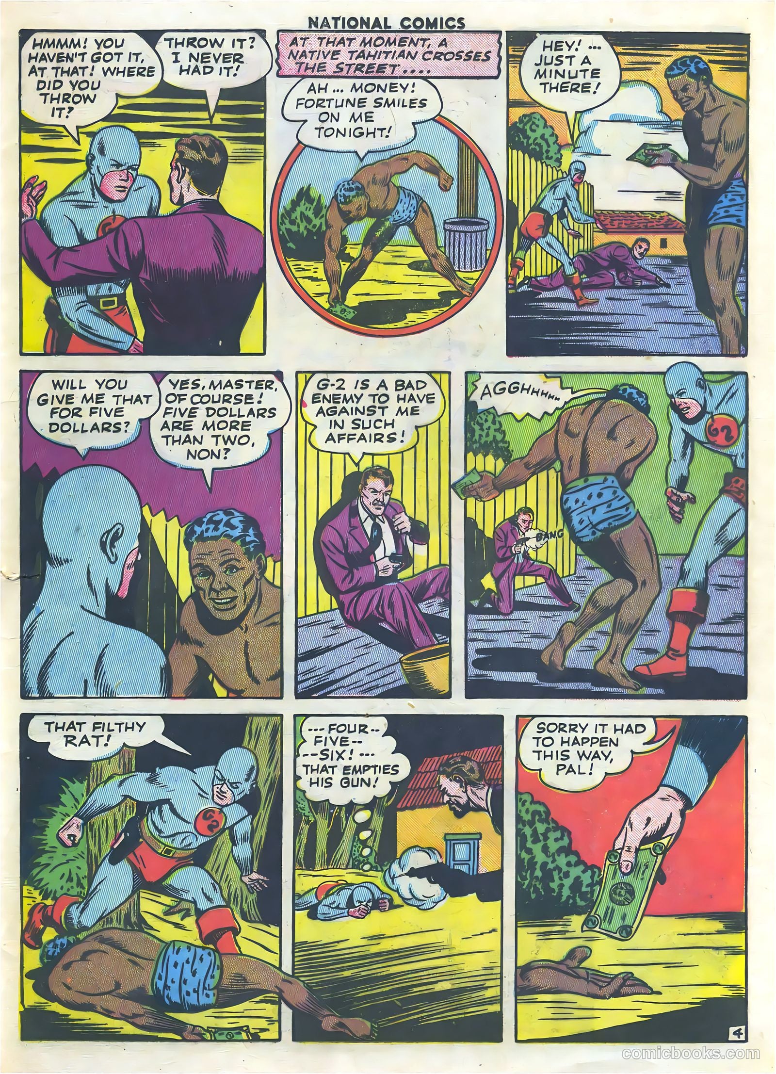 National Comics #37 (1943) — page 55 of 60