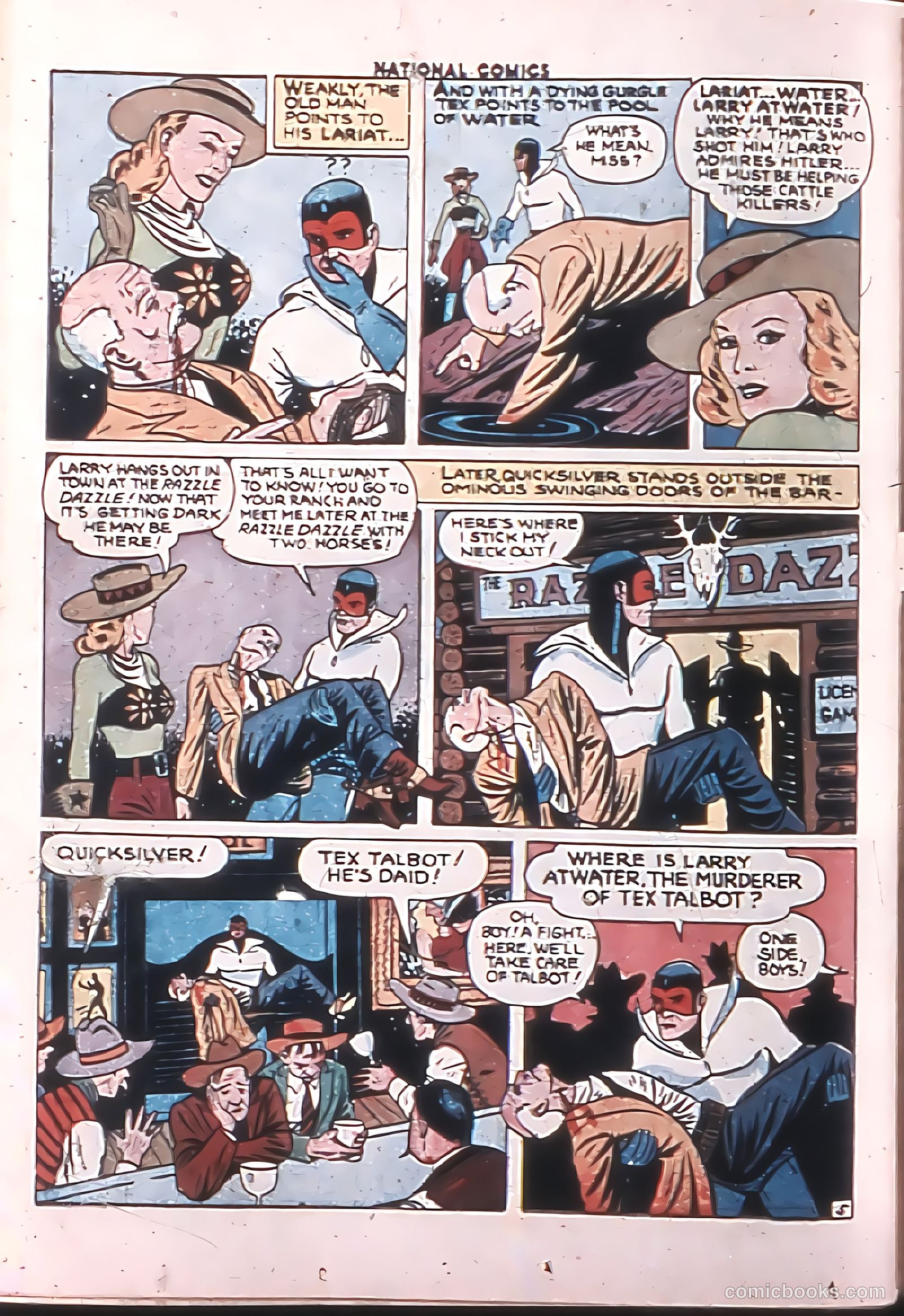 National Comics #38 (1944) — page 56 of 60
