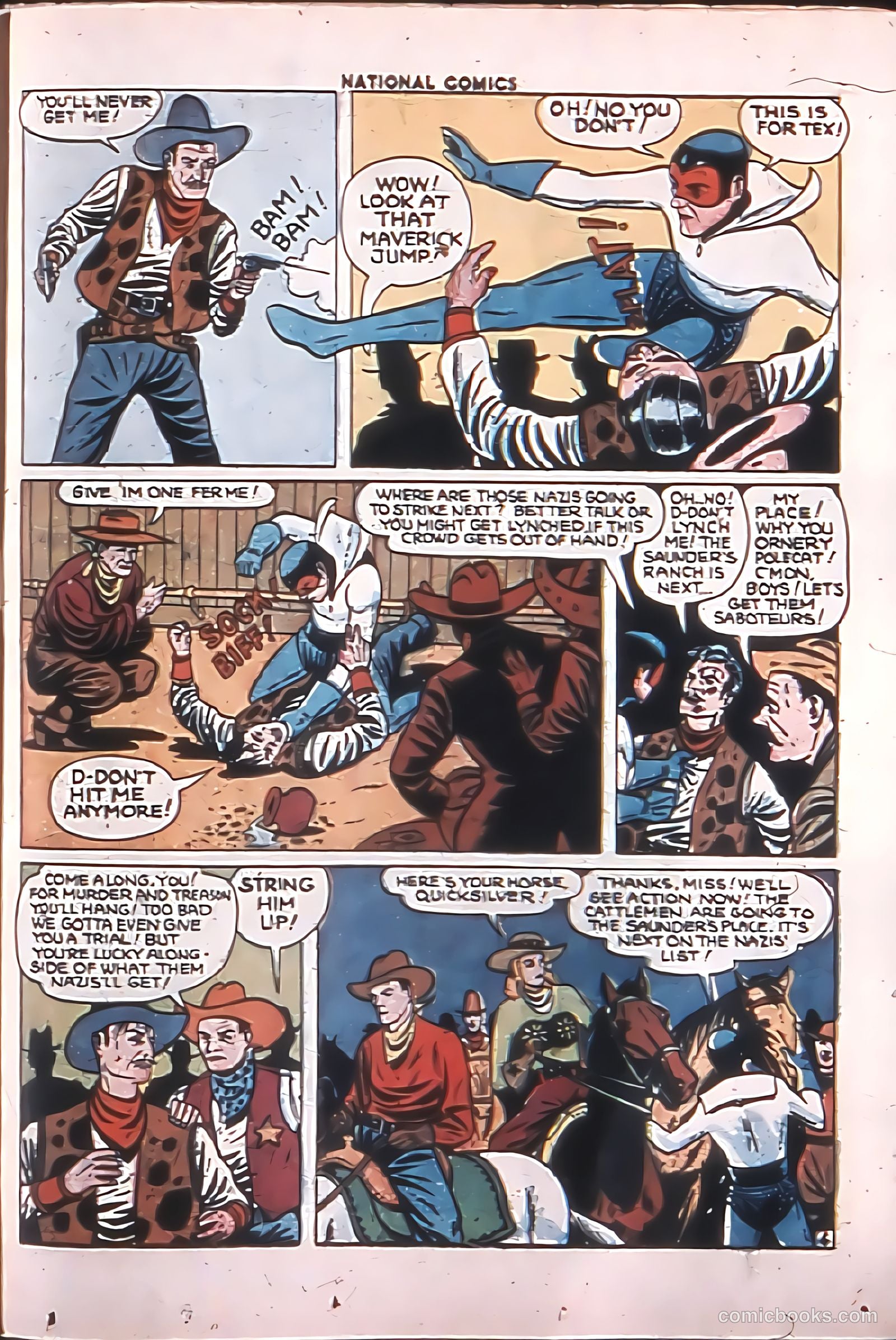 National Comics #38 (1944) — page 57 of 60