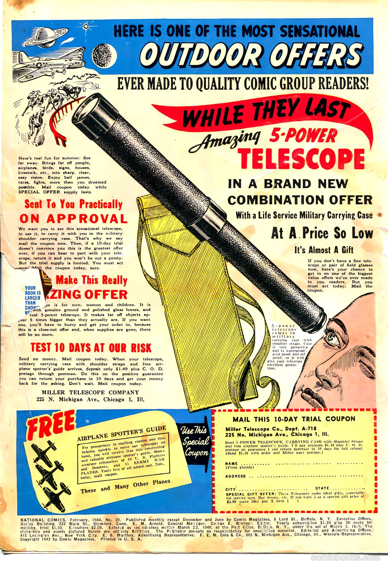 National Comics #39 (1944) — page 2 of 60
