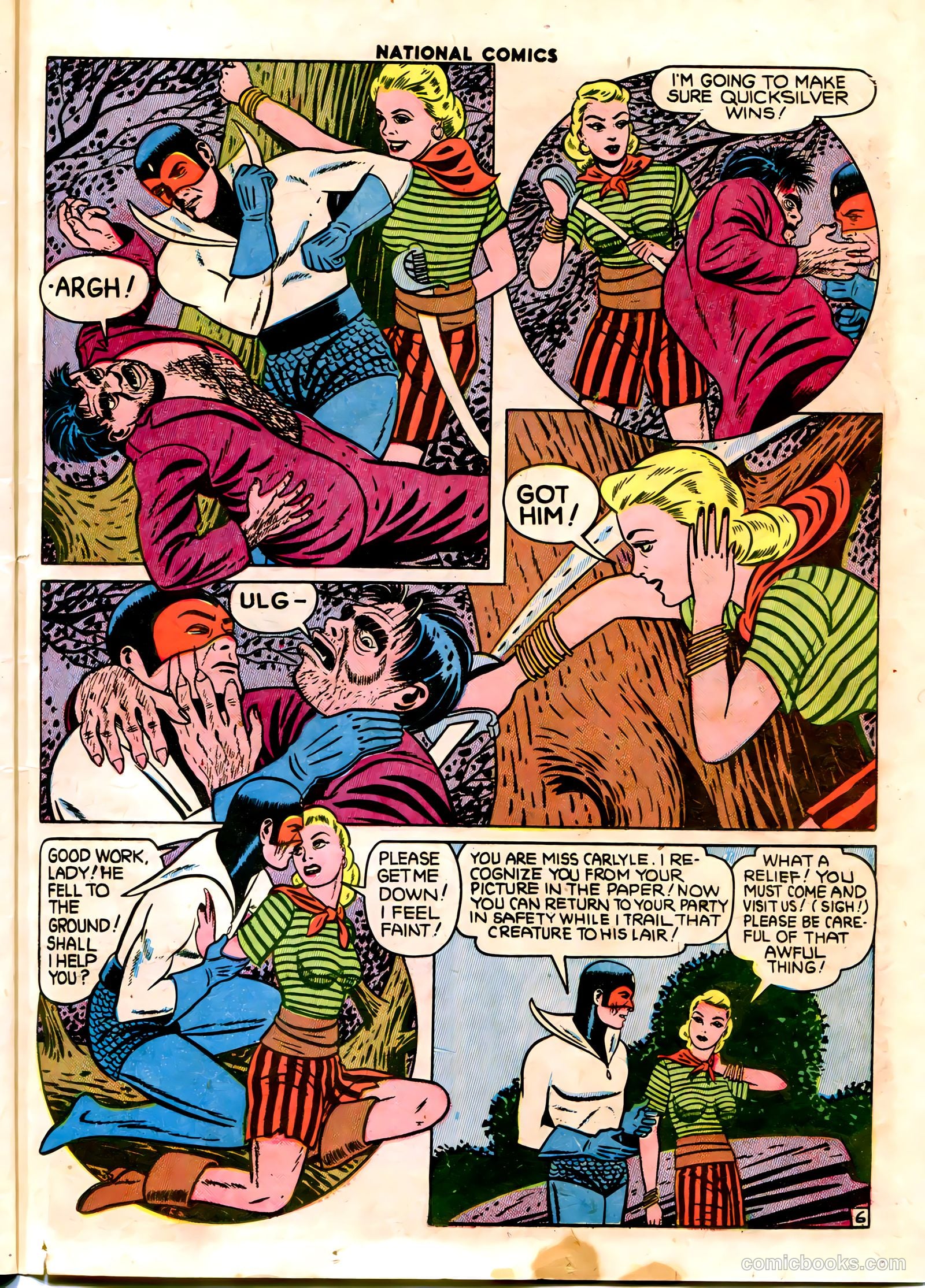 National Comics #39 (1944) — page 57 of 60