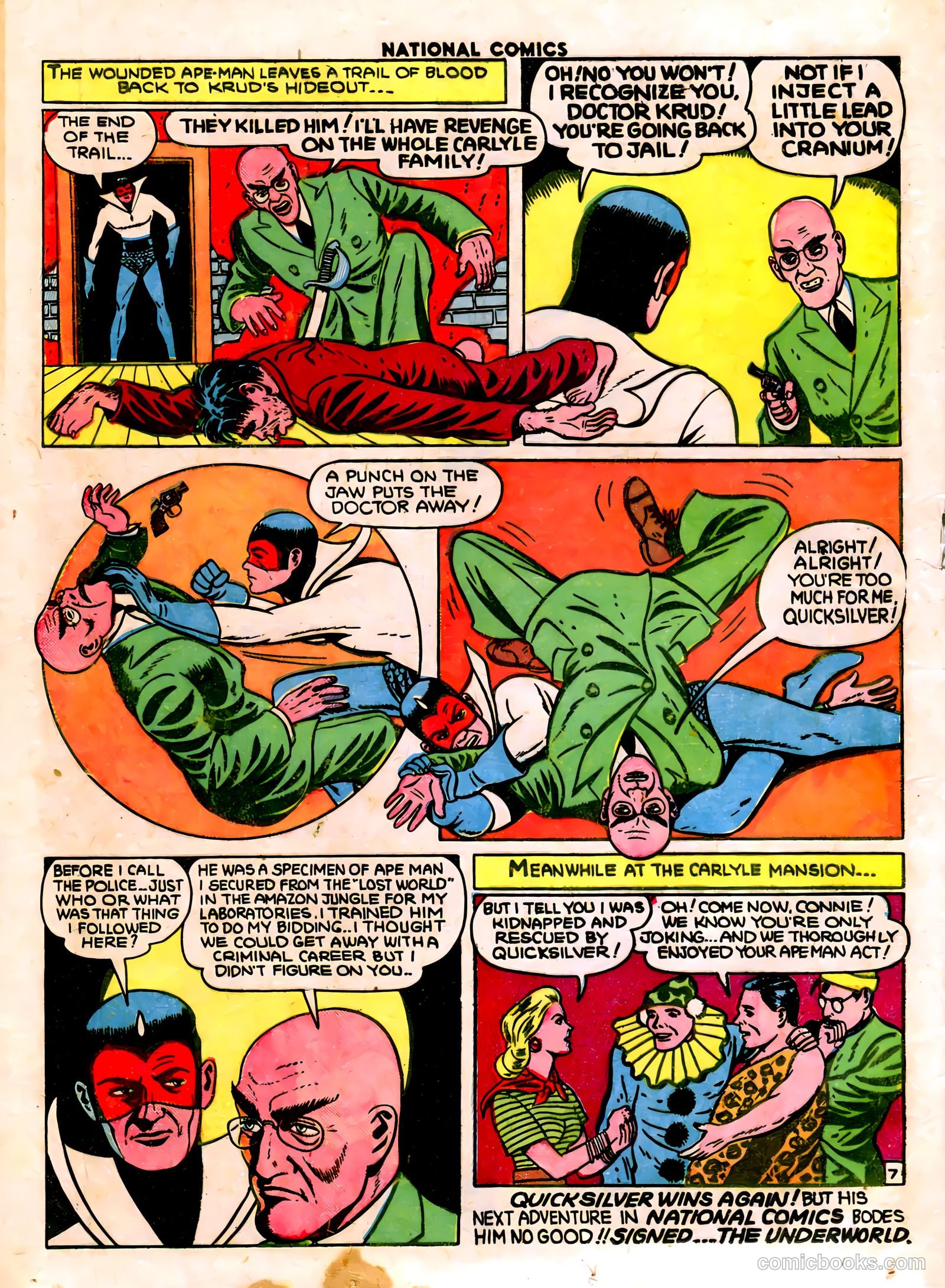National Comics #39 (1944) — page 58 of 60